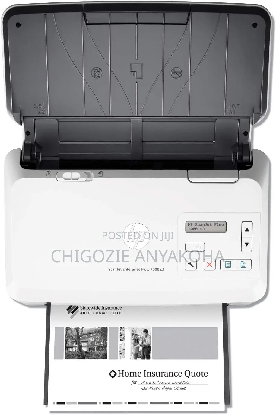 Hp Scanjet Enterprise Flow N7000 Snw1 Sheet-Feed Scanner