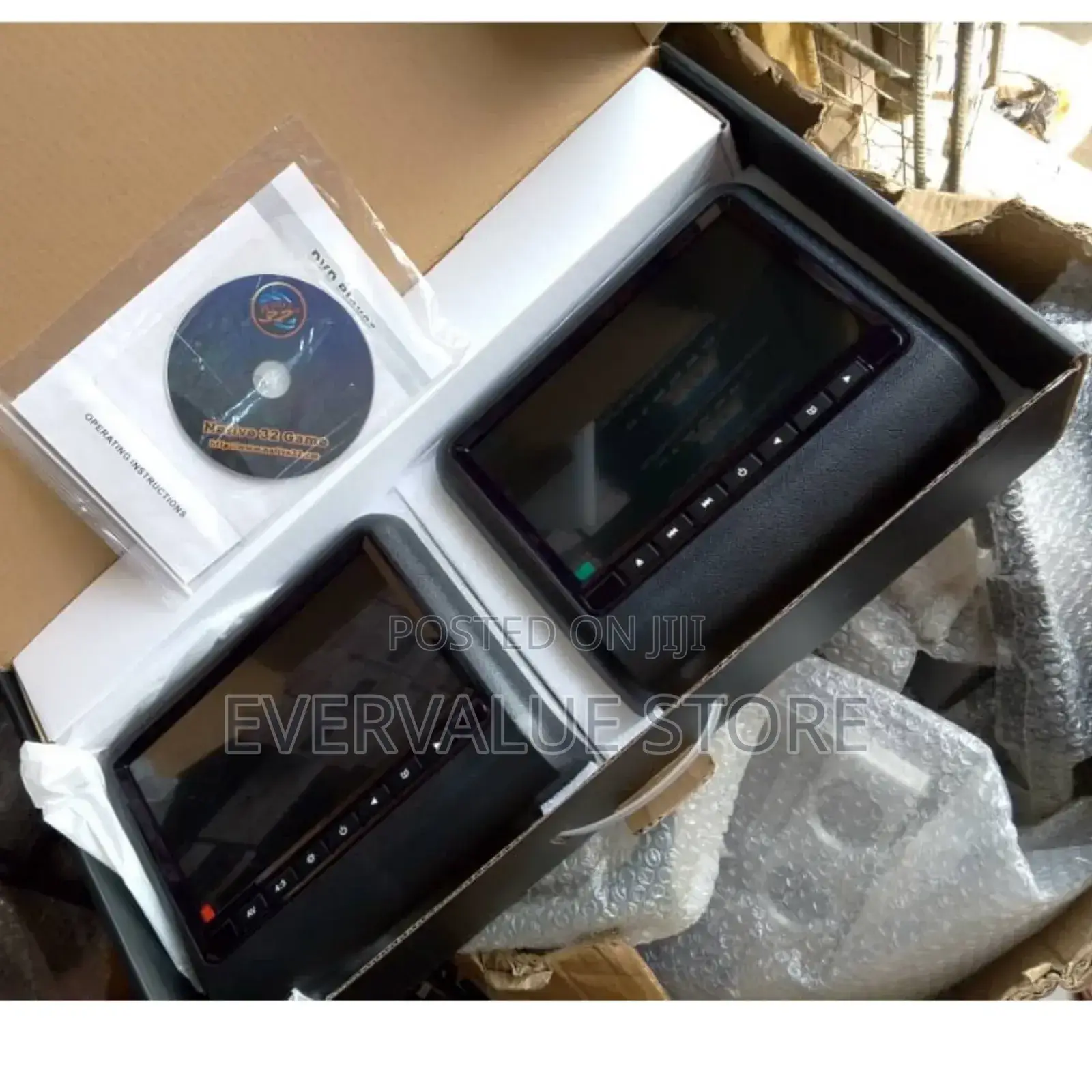 9 Inches Headrest DVD Player With Usb/Sd Black Color