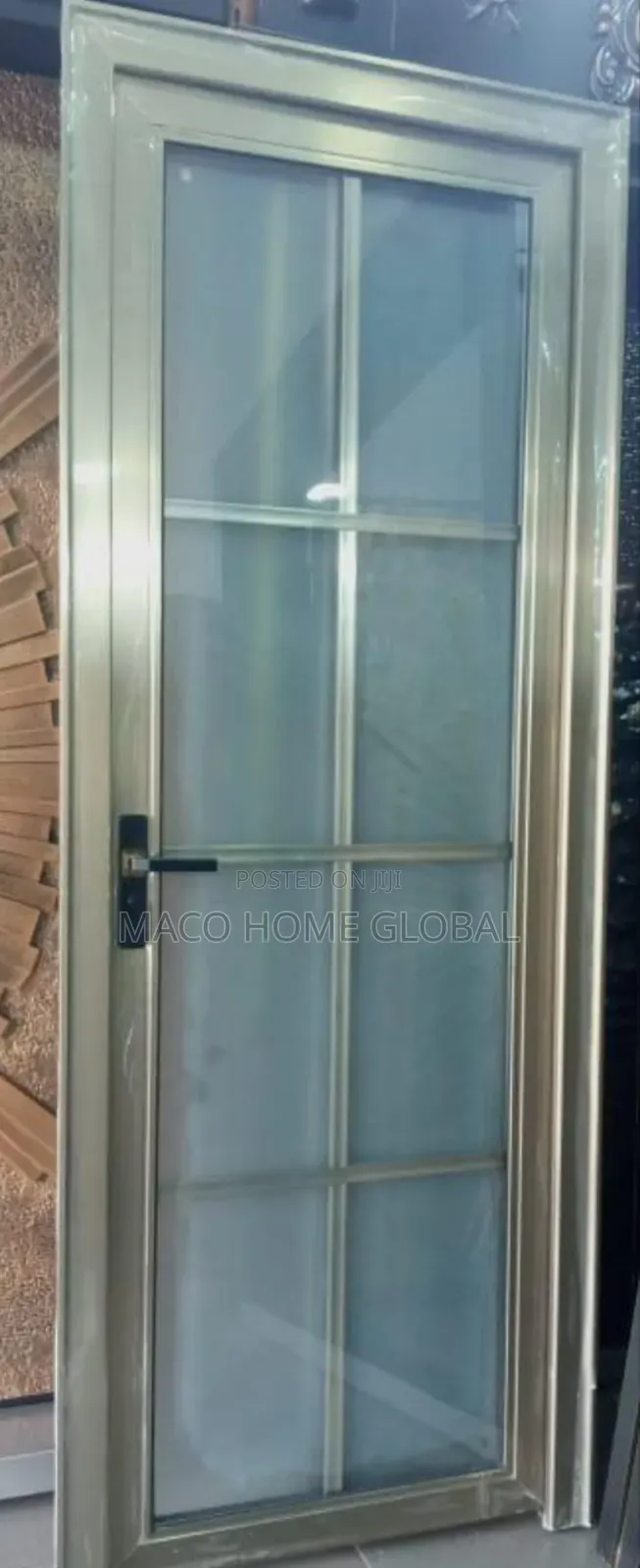 Turkey Tampered Full Glass Toilet Door 750 Size