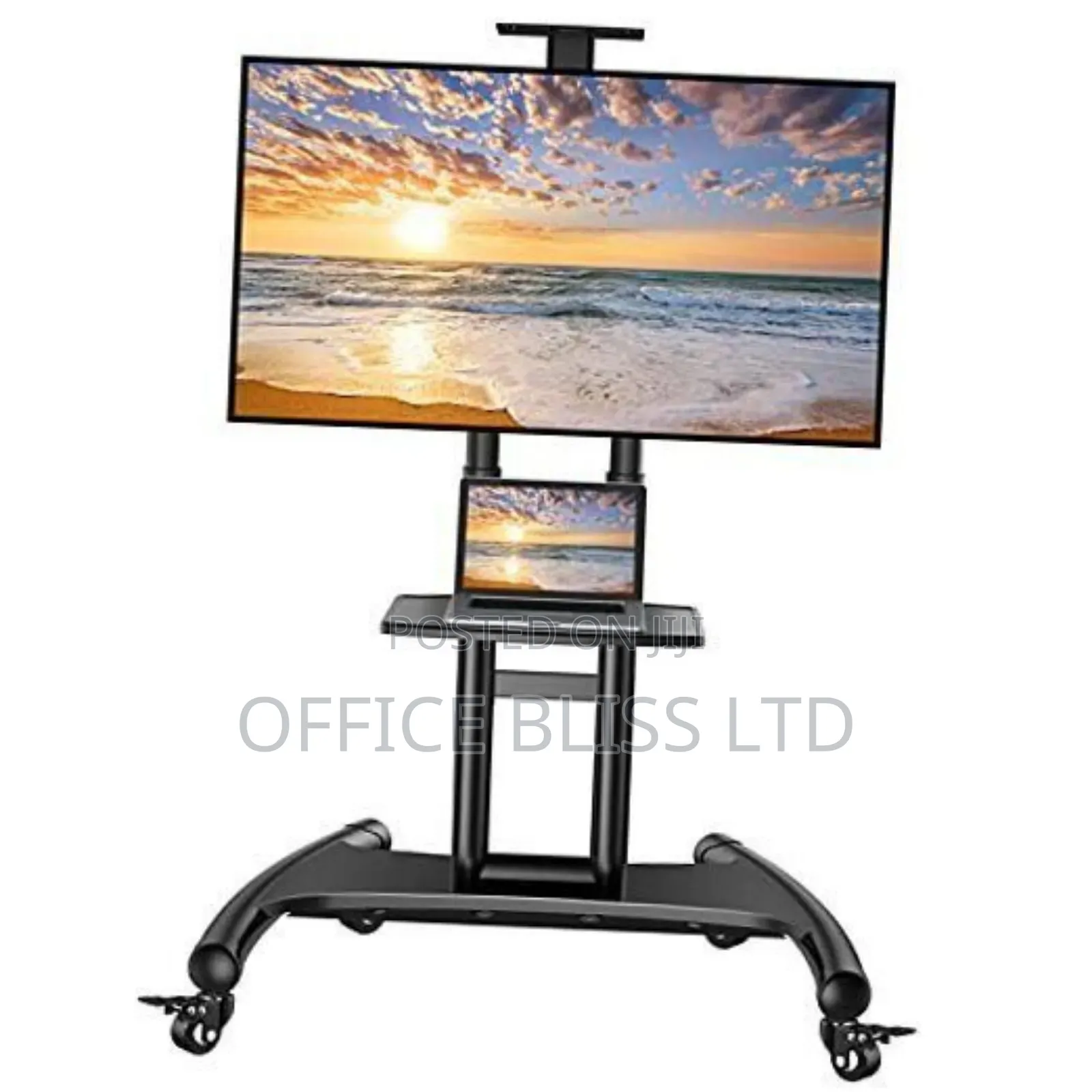 Mobile Cart for 32 - 70 Flat/Curve Led/LCD/Oled TVS