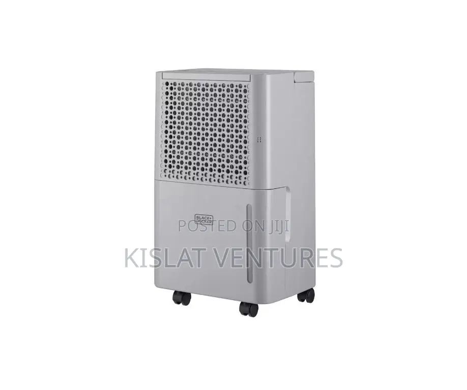 Black Decker 12 L Dehumidifier- Grey