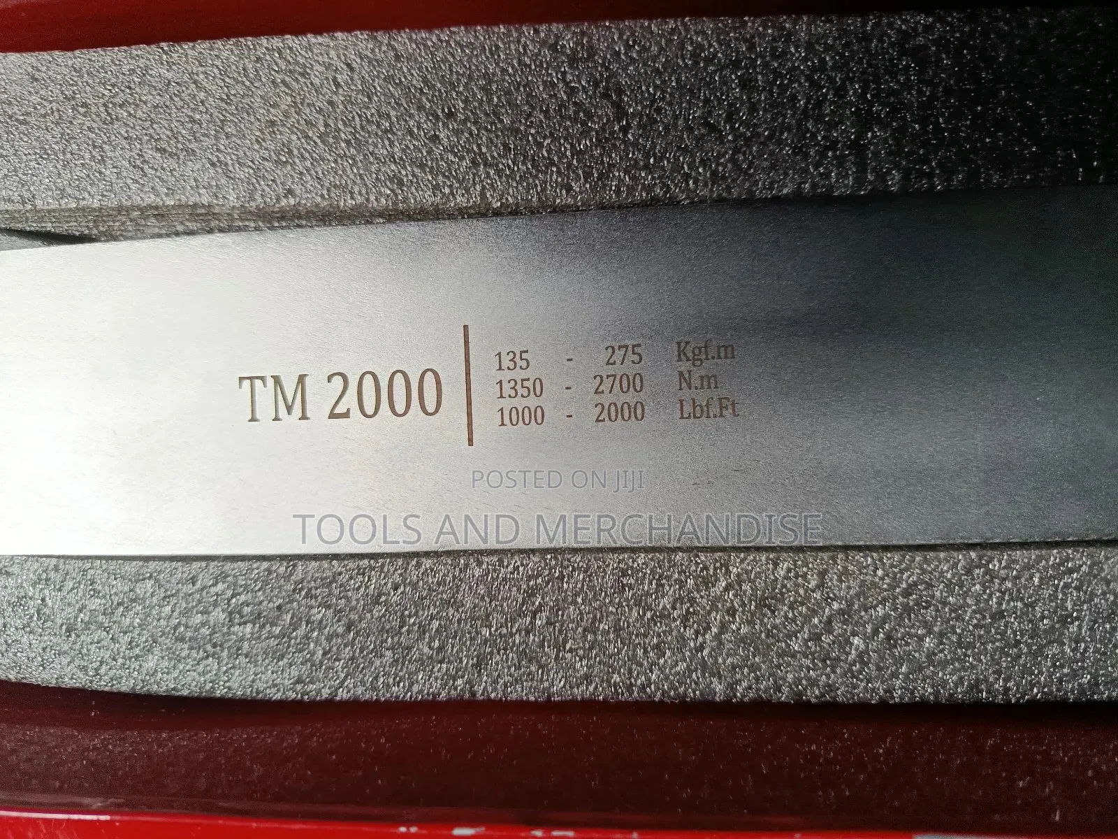 Heavy Duty Torque Wrench 1" Tm 2000 (1350-2700nm)