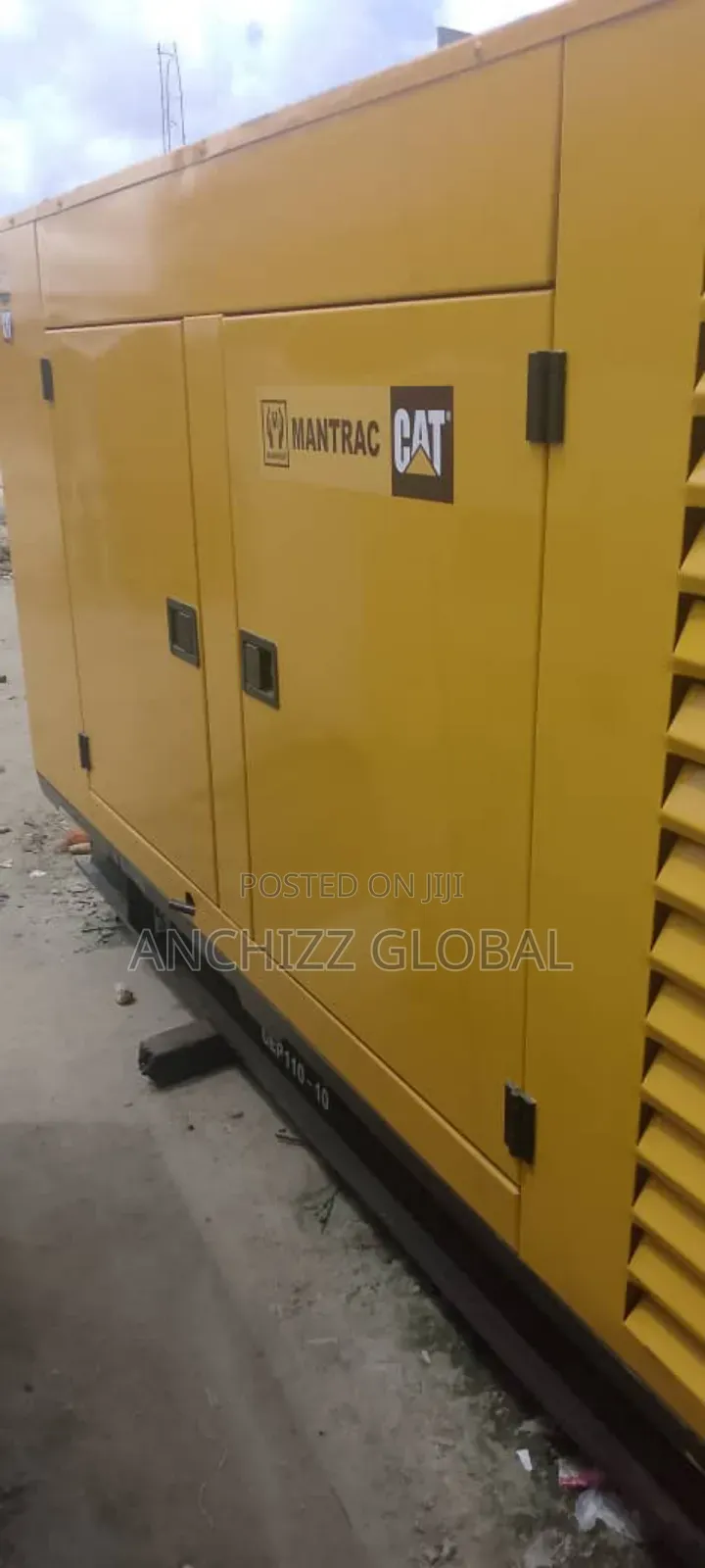 Original Mantrac 110kva Soundproof Cat