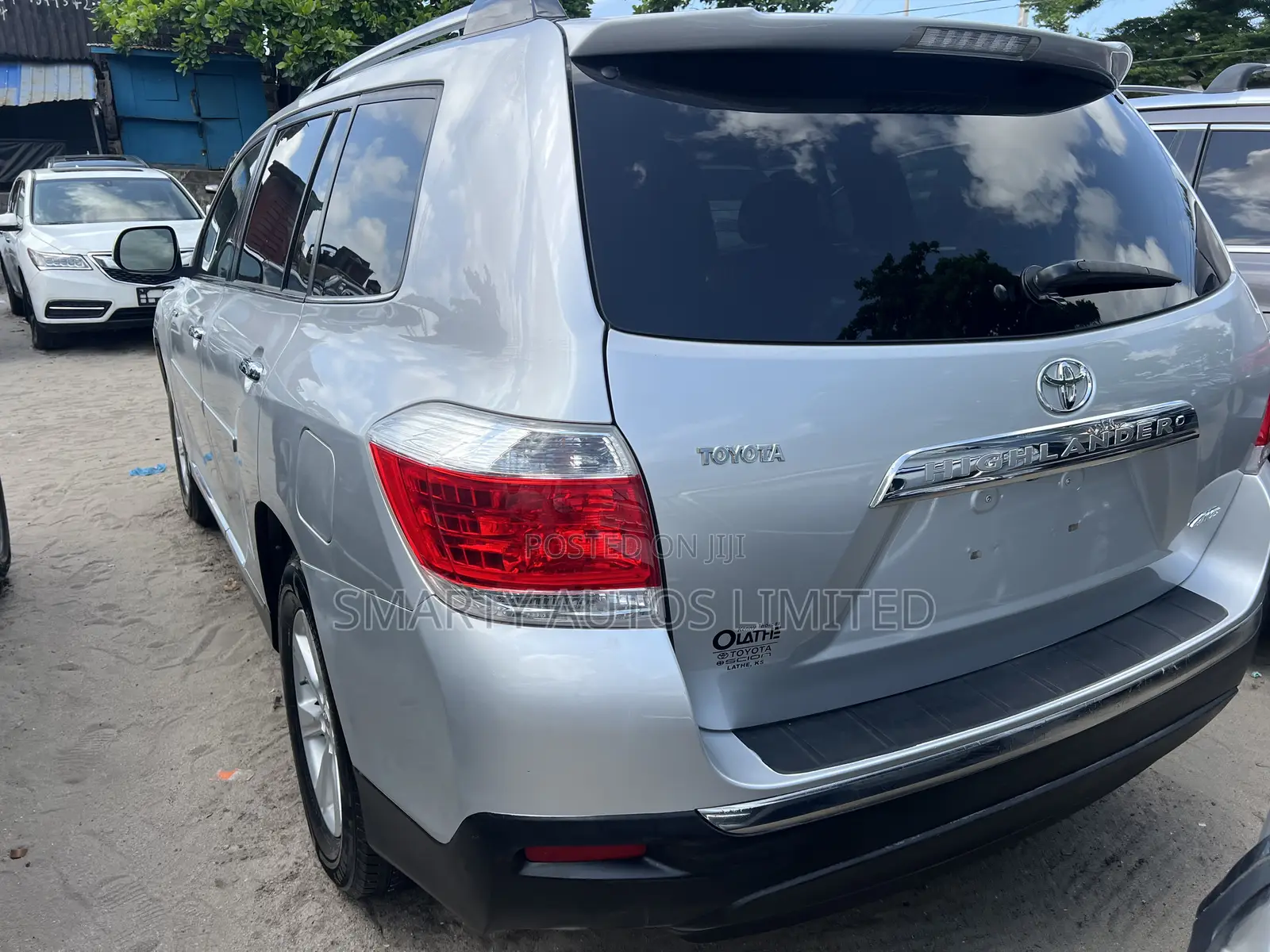 Toyota Highlander Limited 3.5l 4WD 2013 Silver