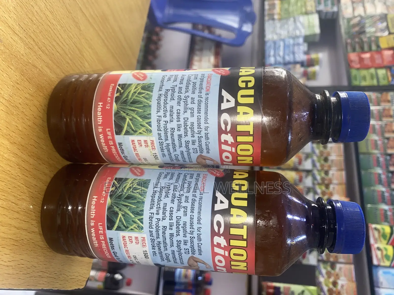 Evacuation Liquid for Sexually Transmitted Infections.
