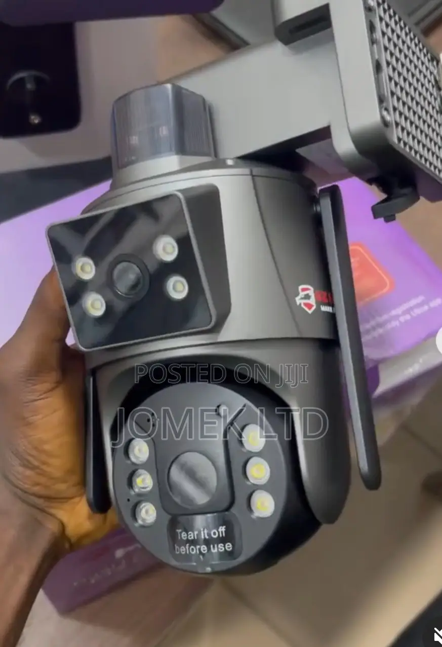 Ubox 4mp Dual Lens 4x Solar Powered Camera 4g/ 5g