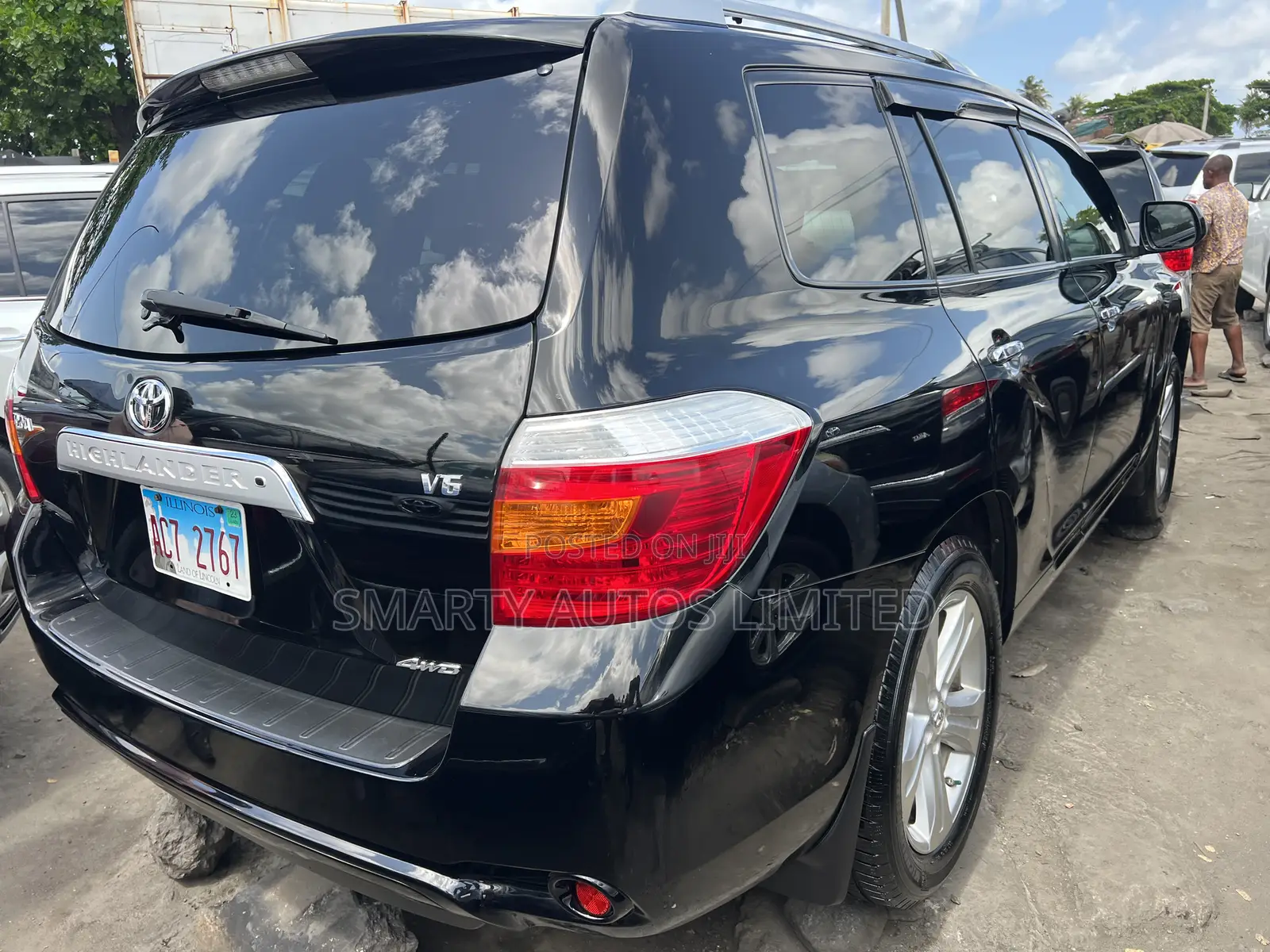 Toyota Highlander Limited 2010 Black