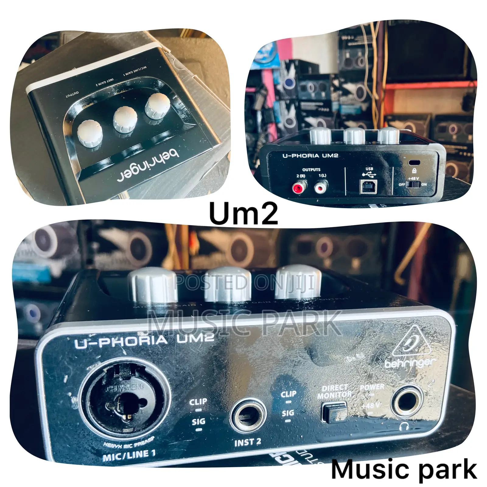 Euphoria Um2 Soundcard Audio Interface