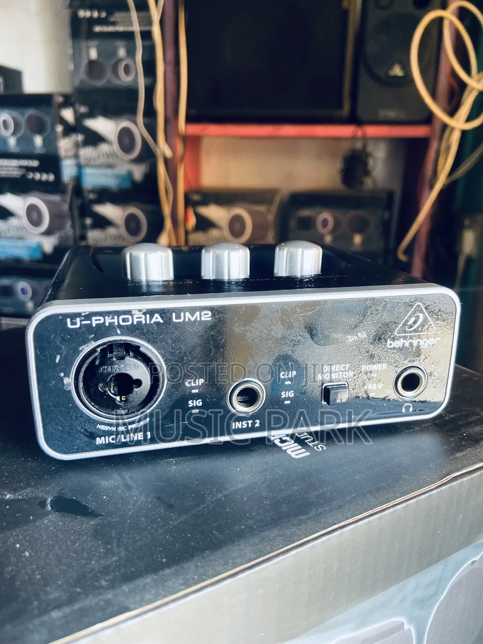 Euphoria Um2 Soundcard Audio Interface