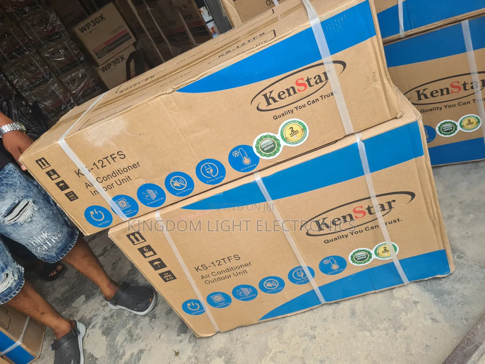 Kenstar 1.5hp Air Condition 100% Copper Compressor.