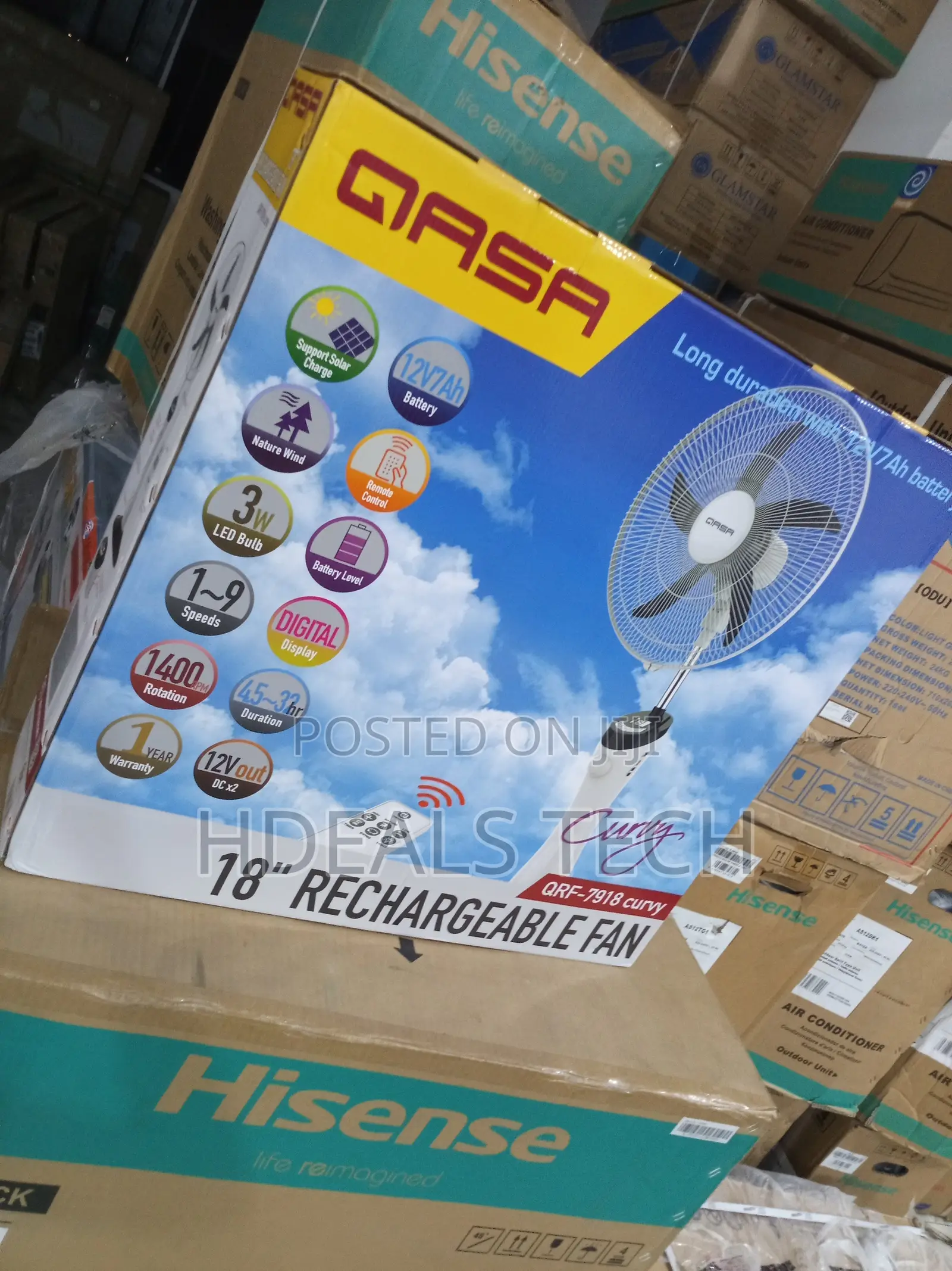 Futuristic Design, Classic Funtion - Qasa QRF-7918