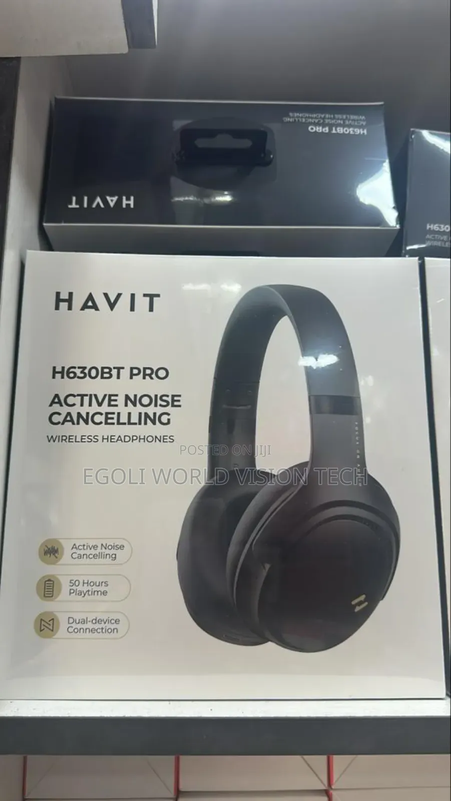 Havit H630bt Pro Active Noise Cancelling Wireless Headphones