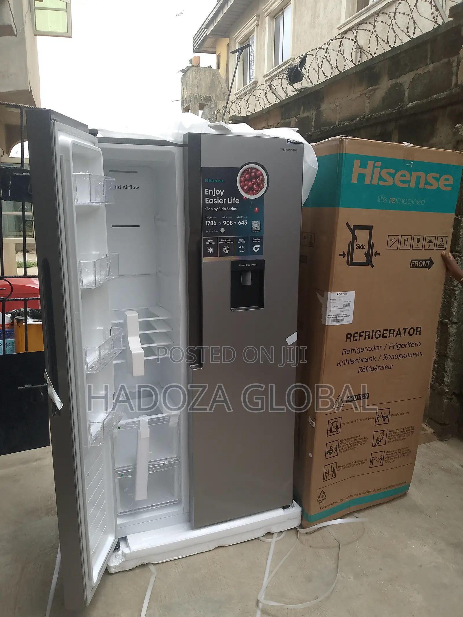 Hisense 67ws – Family-size Side By Side Fridge