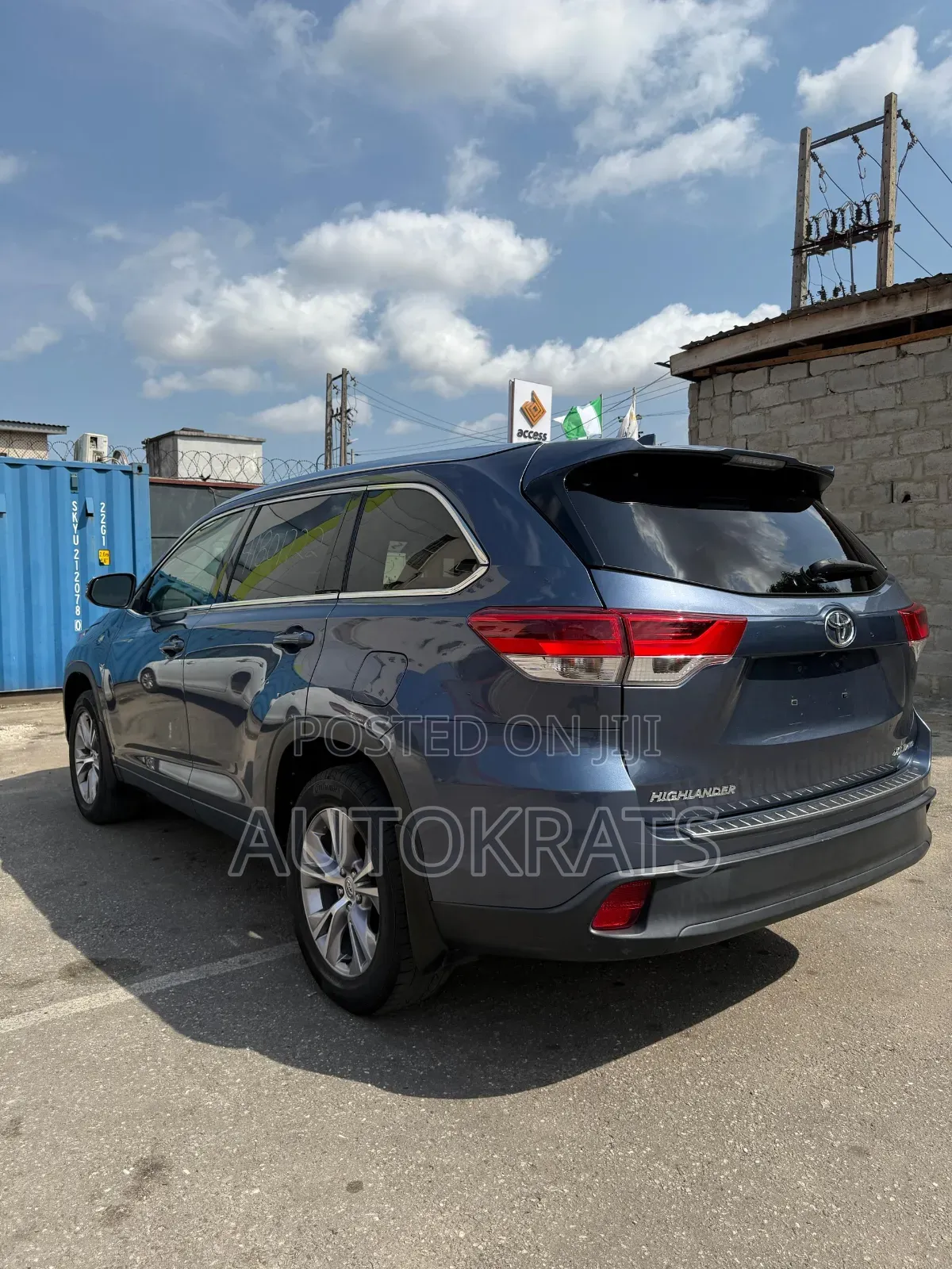 Toyota Highlander XLE 4dr SUV AWD (3.5L 6cyl 6A) 2015 Blue