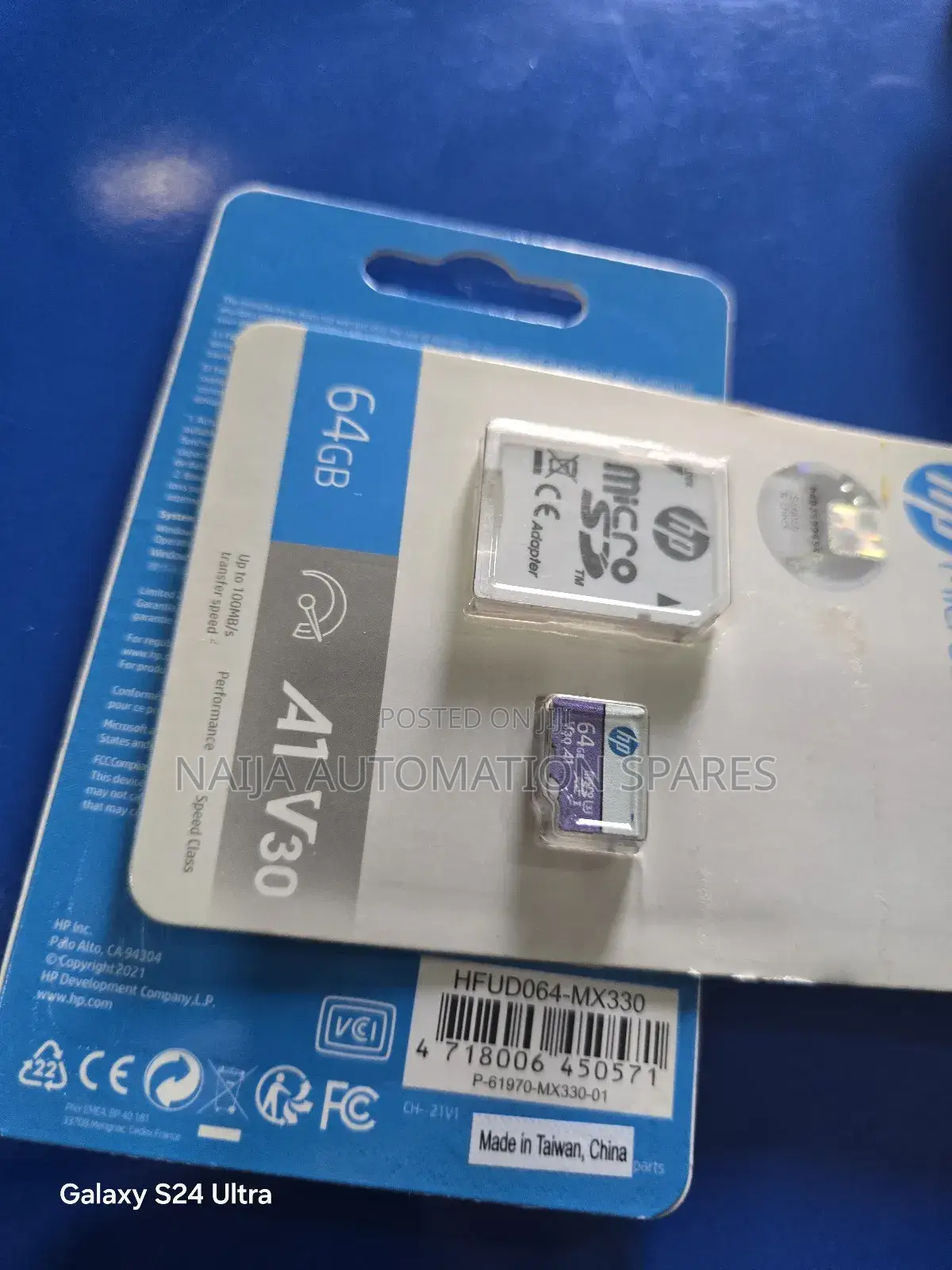 Hp 64gb Microsdxc Mx330 Memory Card