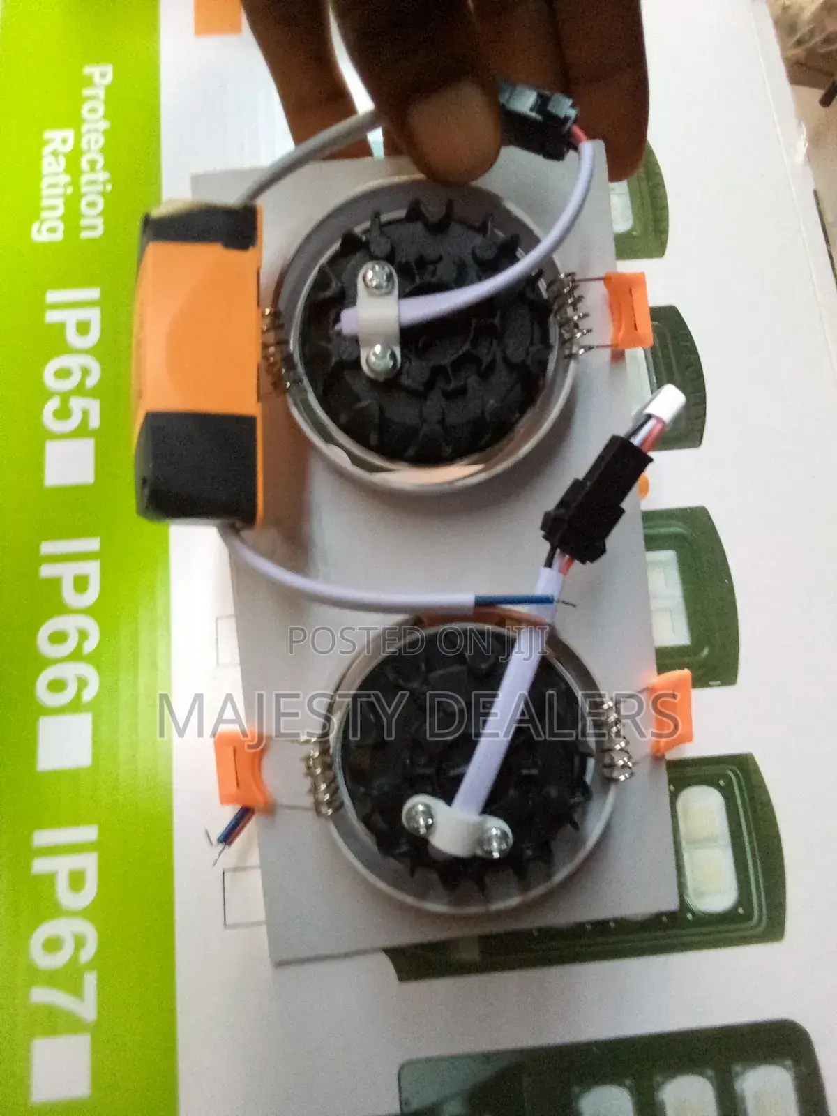 Spotlight )2in1 Pop Led Downlight Recessed Double Color