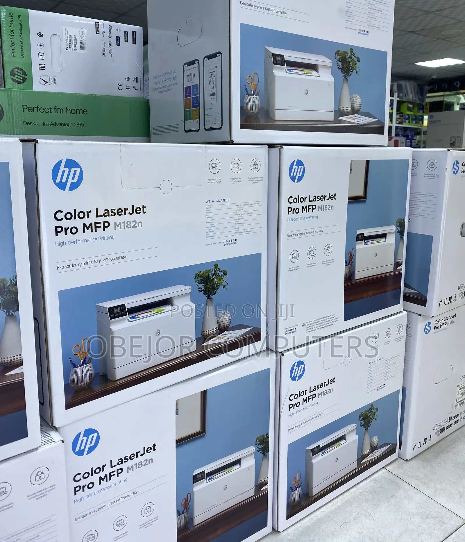 Hp Color Laserjet Pro MFP M182n Multifunction Laser Printer