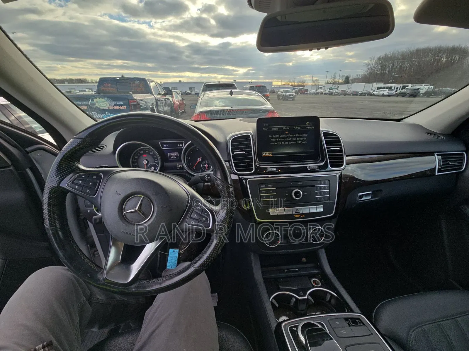 Mercedes-Benz GLE-Class 2016 Silver