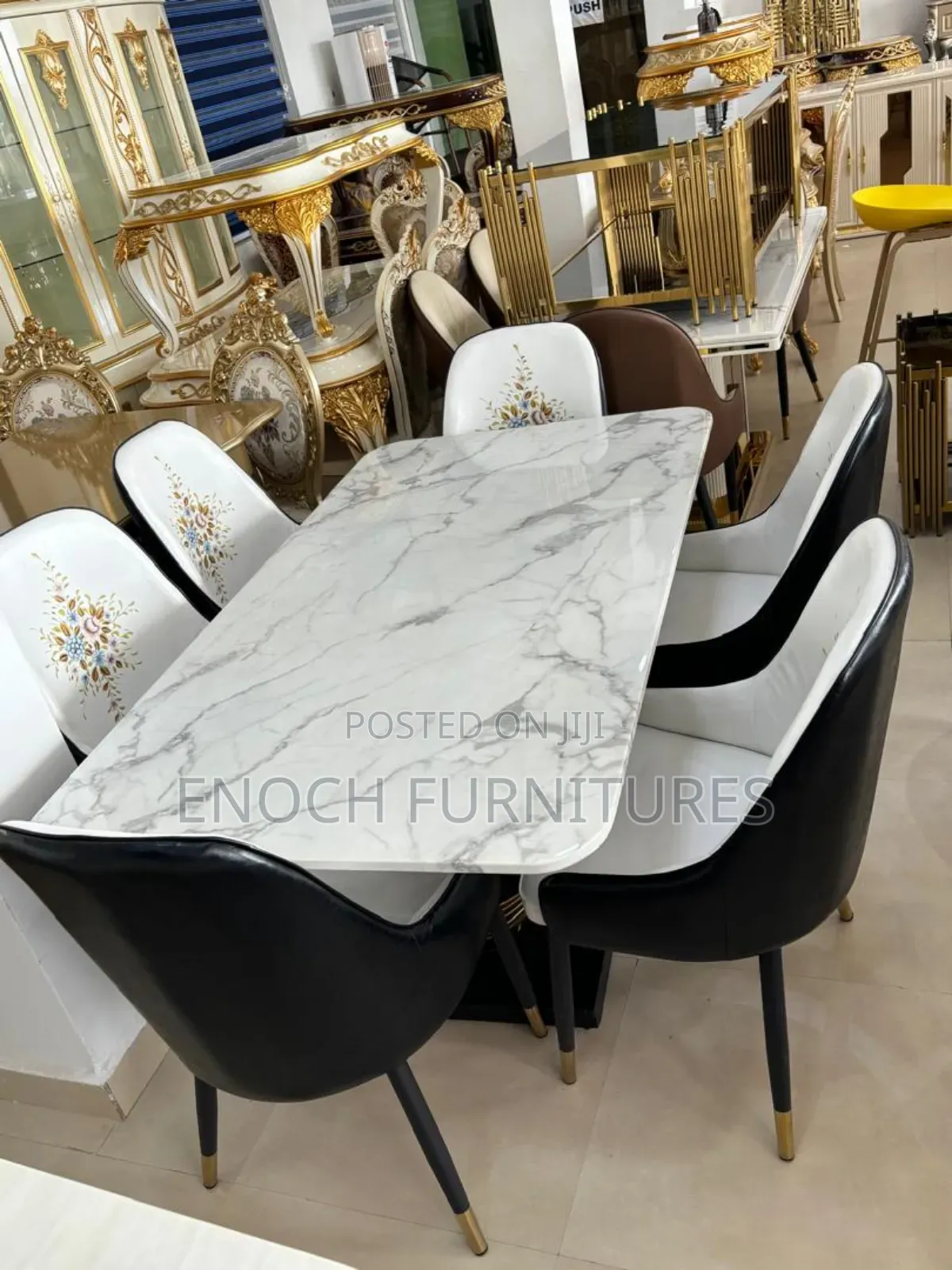 6 Setter of Dining Table and Chairs