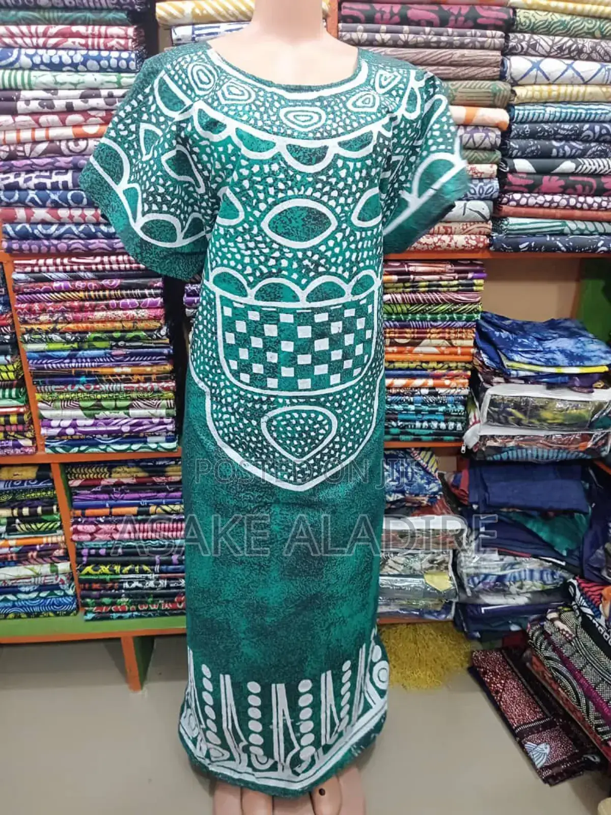 Boubou Print Gown