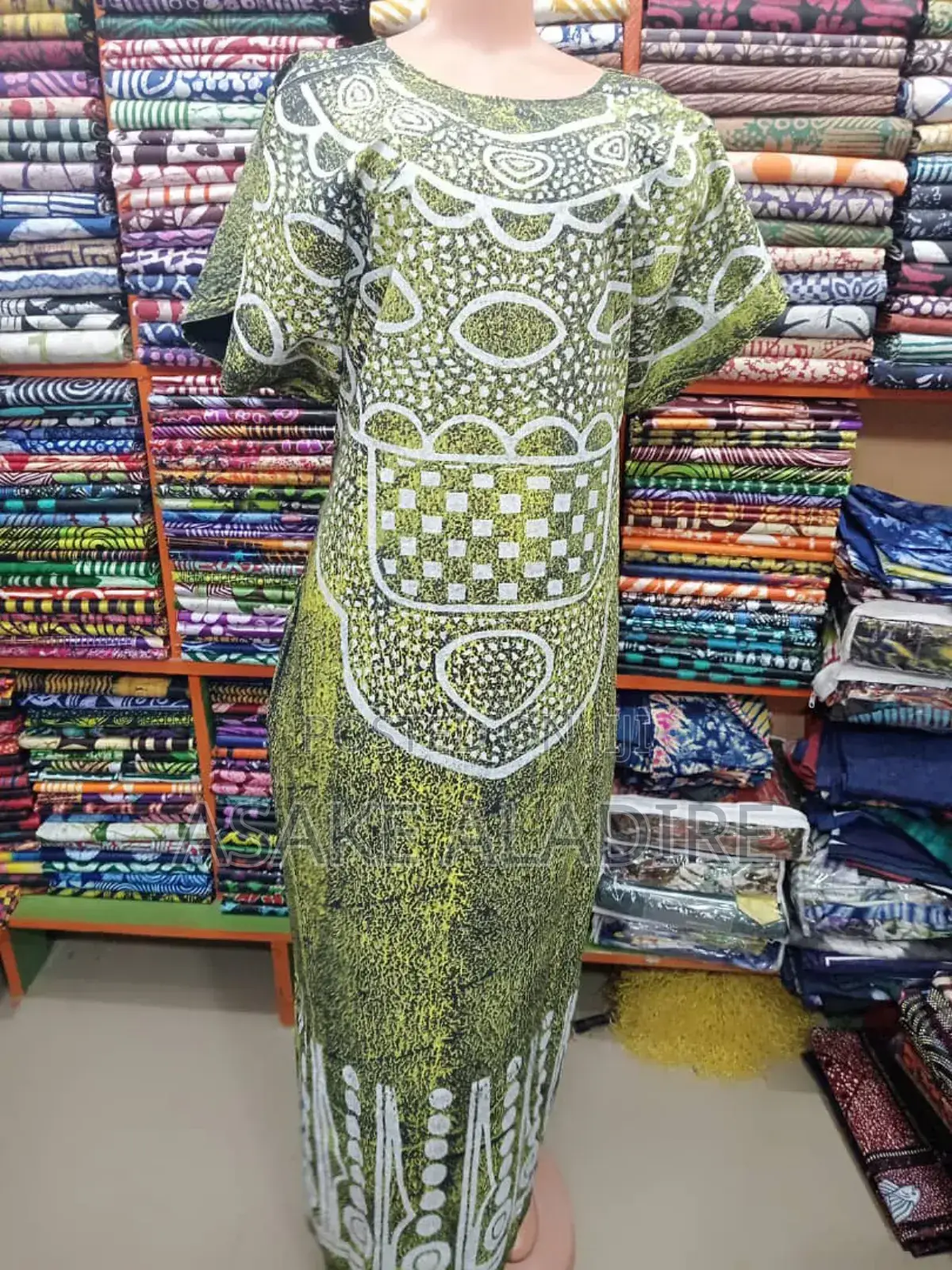 Boubou Print Gown