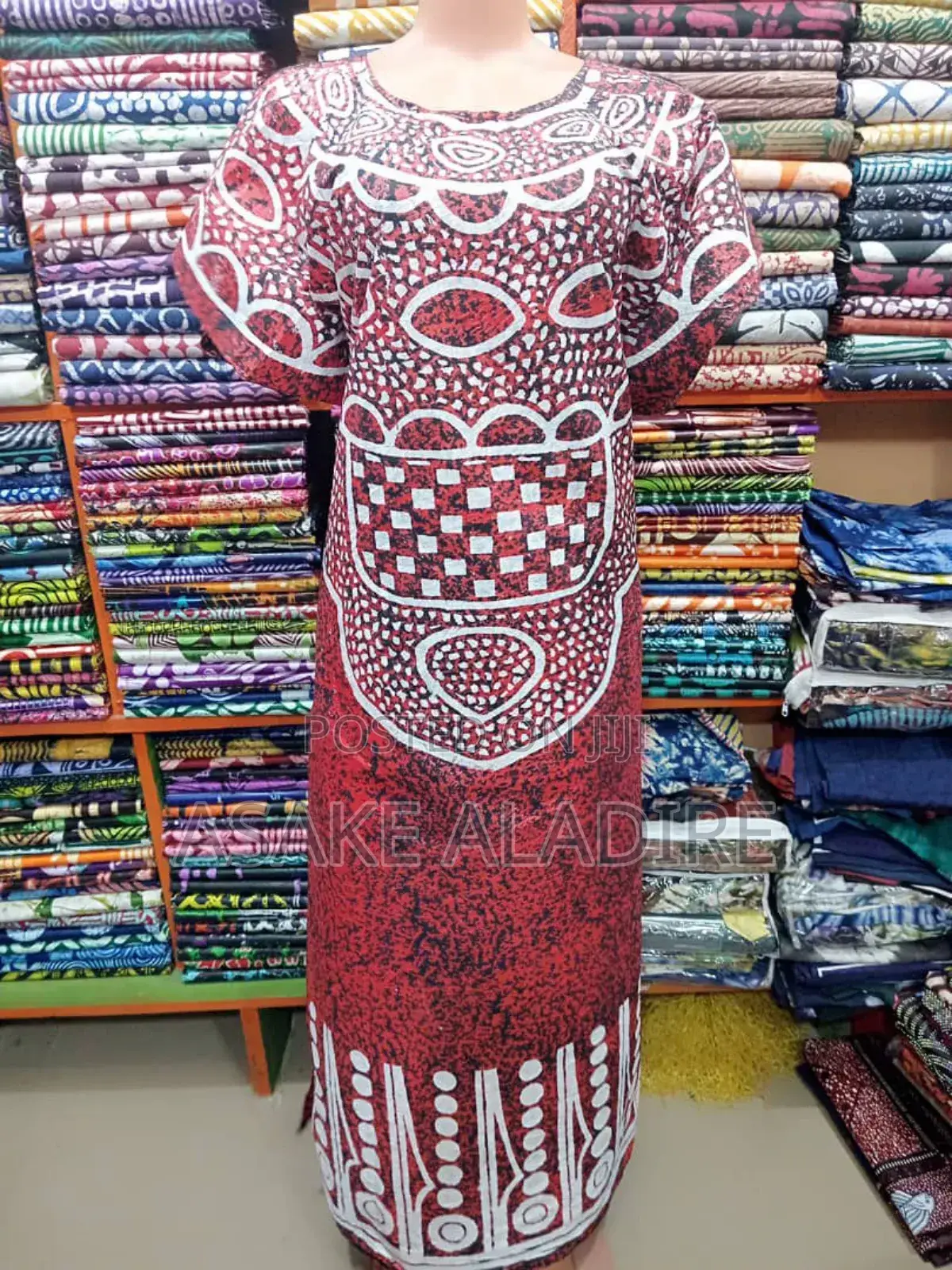 Boubou Print Gown