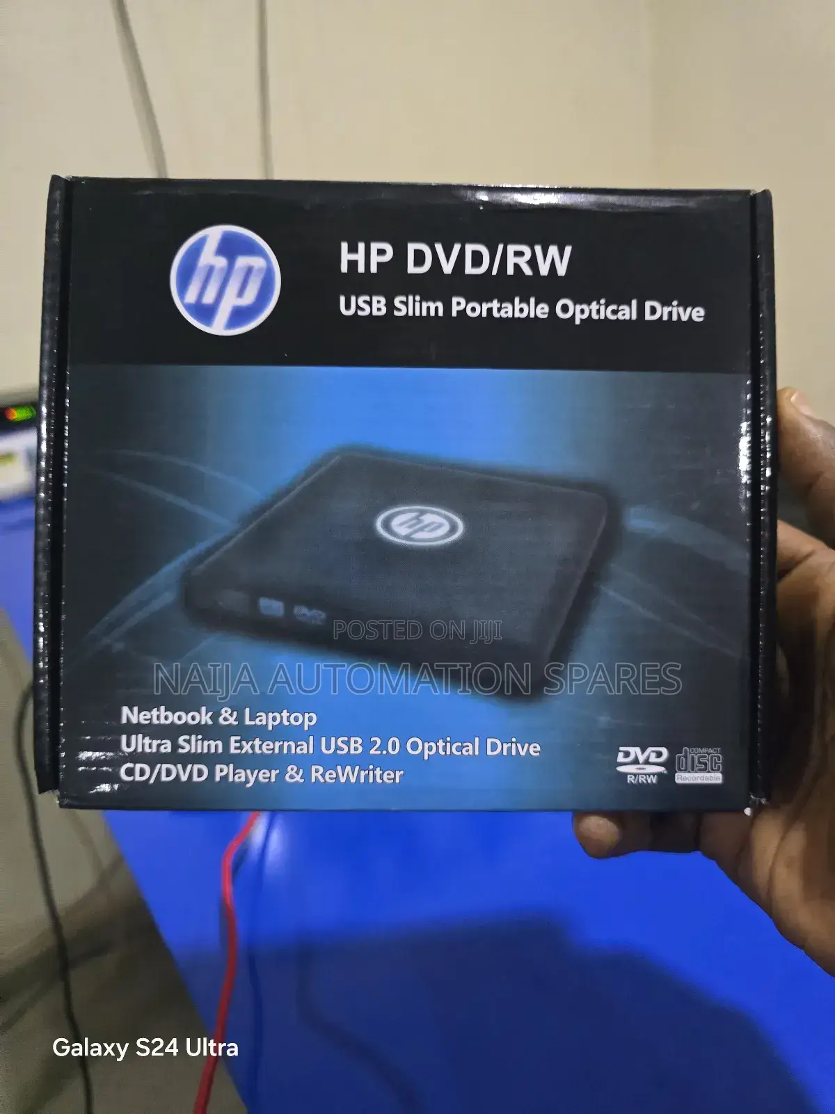 Hp Dvd/Rw Usb Slim Portable Optical Drive