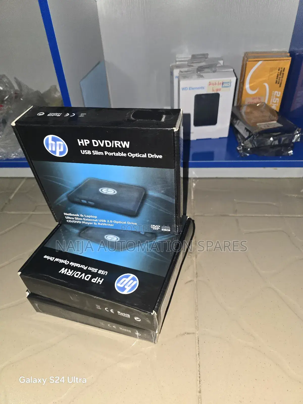 Hp Dvd/Rw Usb Slim Portable Optical Drive
