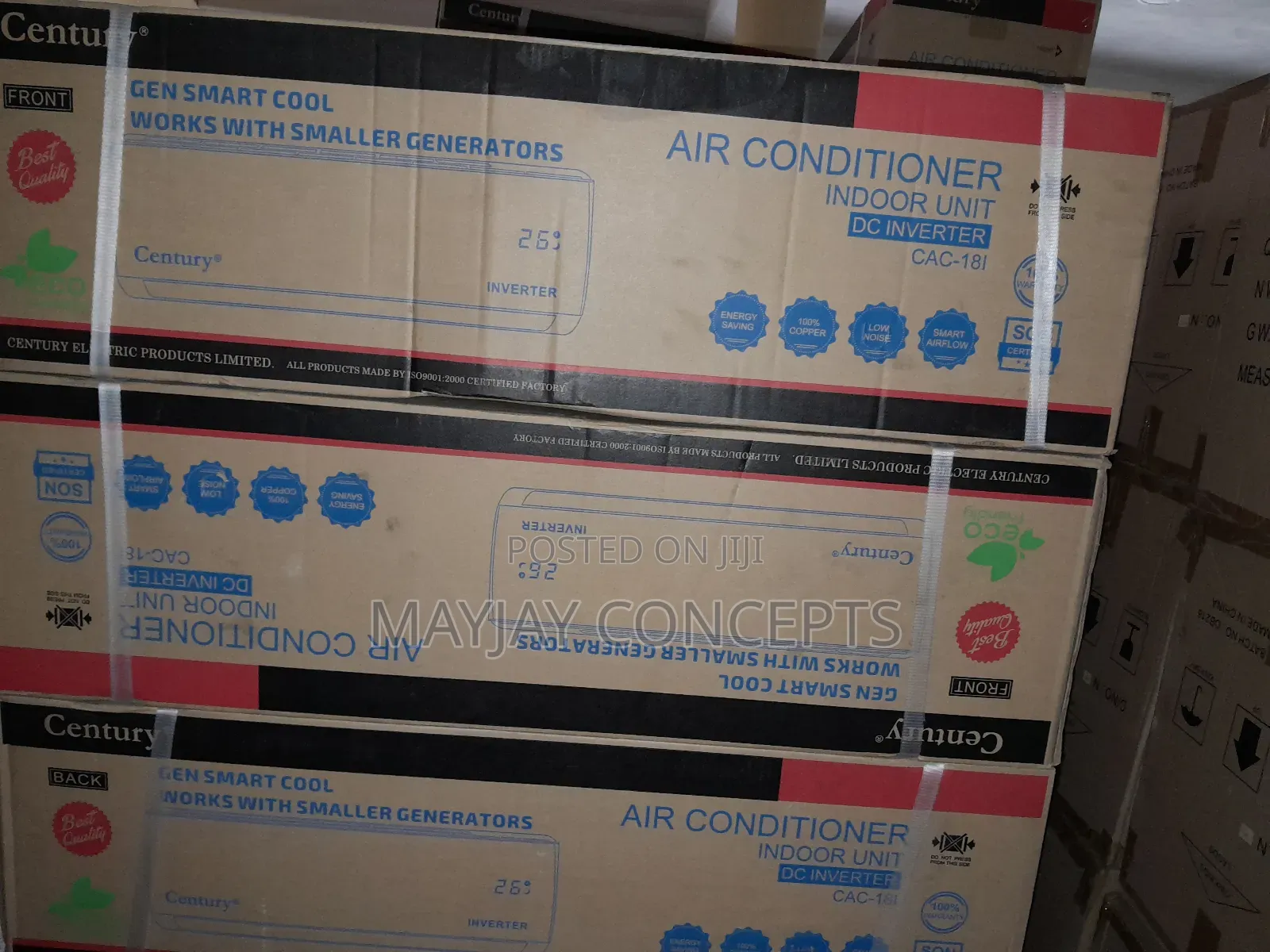 Century 1.5hp Inverter Air Conditioners Installation Kits