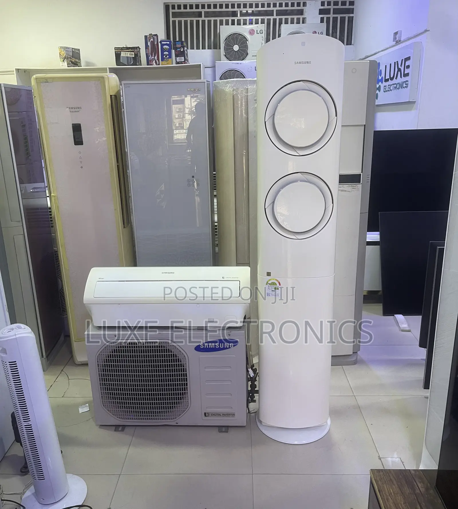 2.5hp Samsung 2in1 Inverter Tower Unit Air Conditioner