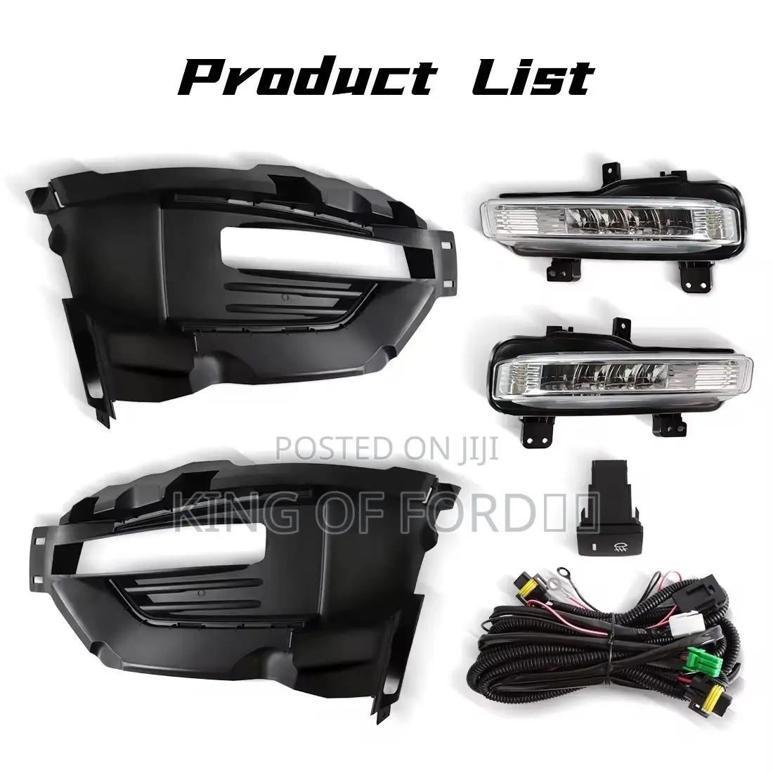 Ford Explorer 2020/2024 Foglight And Cover Set