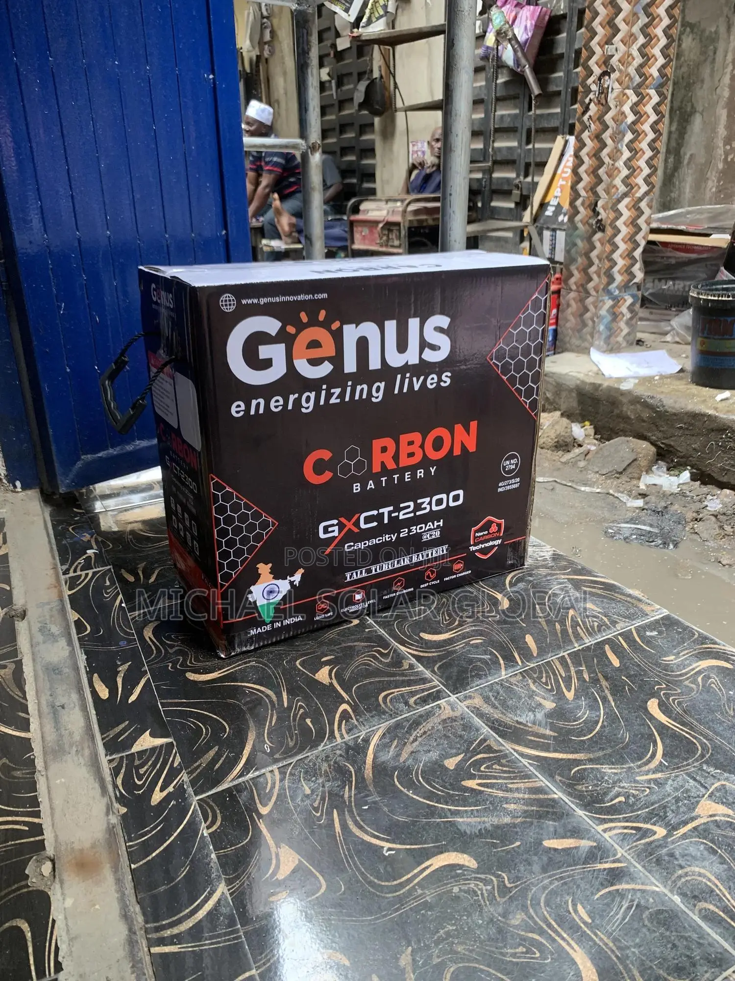 230ah 12v Genus Tubular Battery