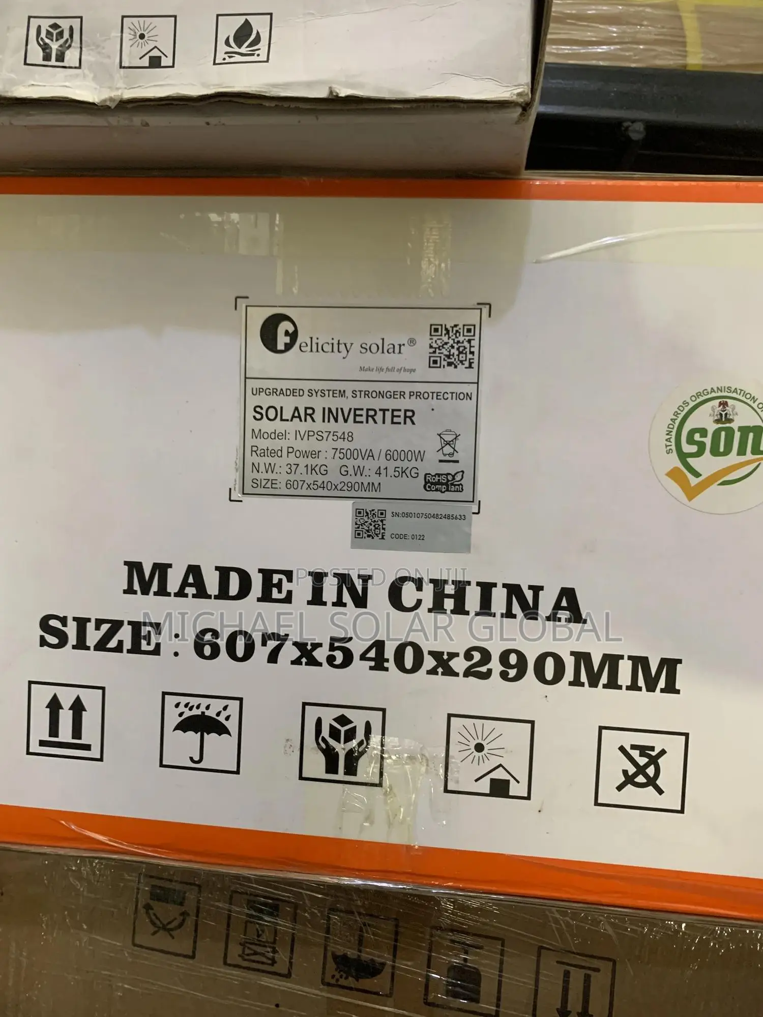 7.5kva 48v Felicity Inverter