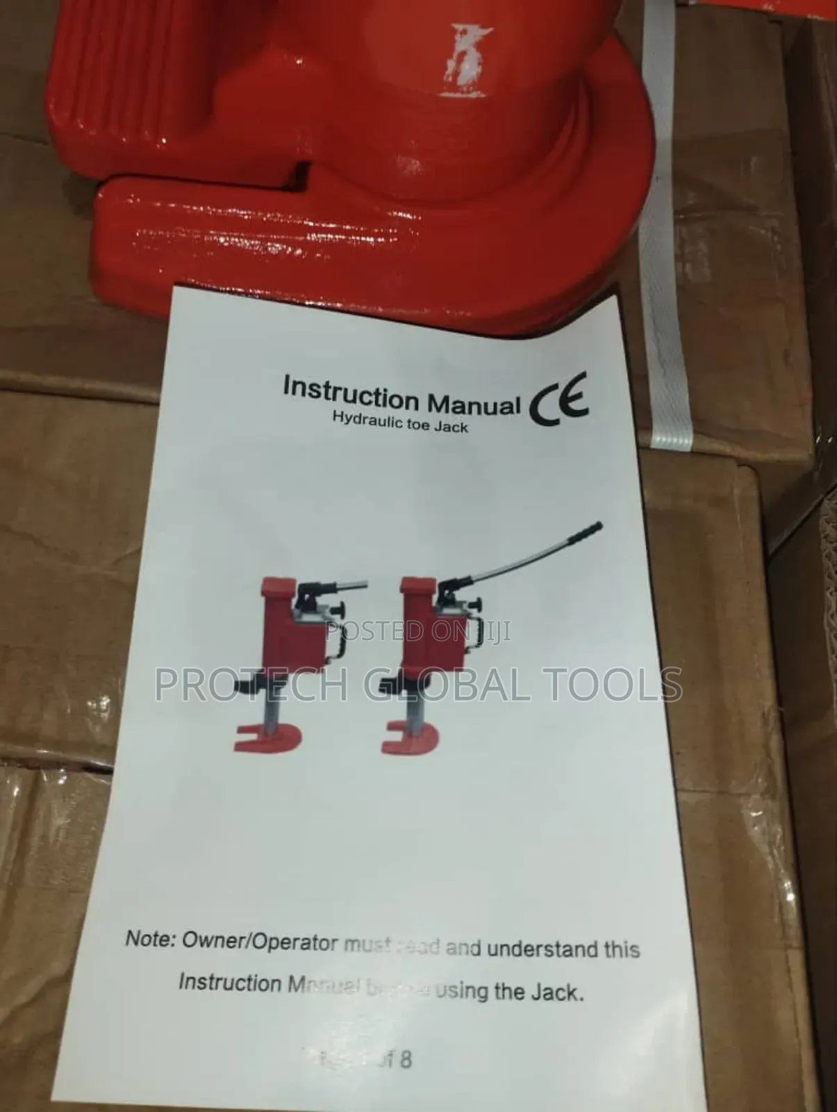 10ton Hydraulic Toe Jack