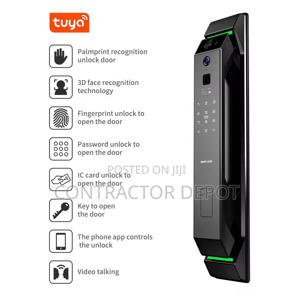 Automatic Fingerprint Smart Door Lock New Design