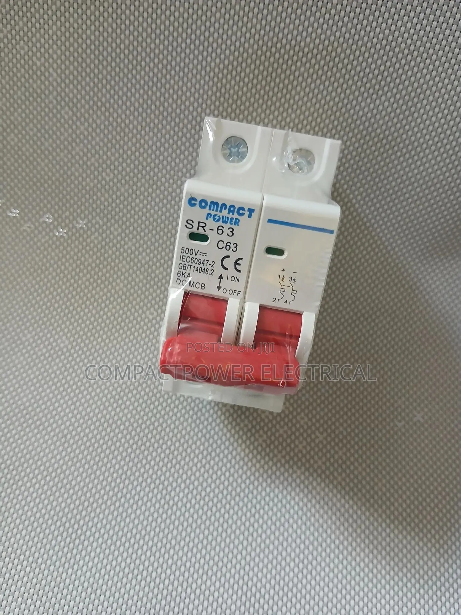 63a 500v 2pole Dc Solar Panel Pv Breaker