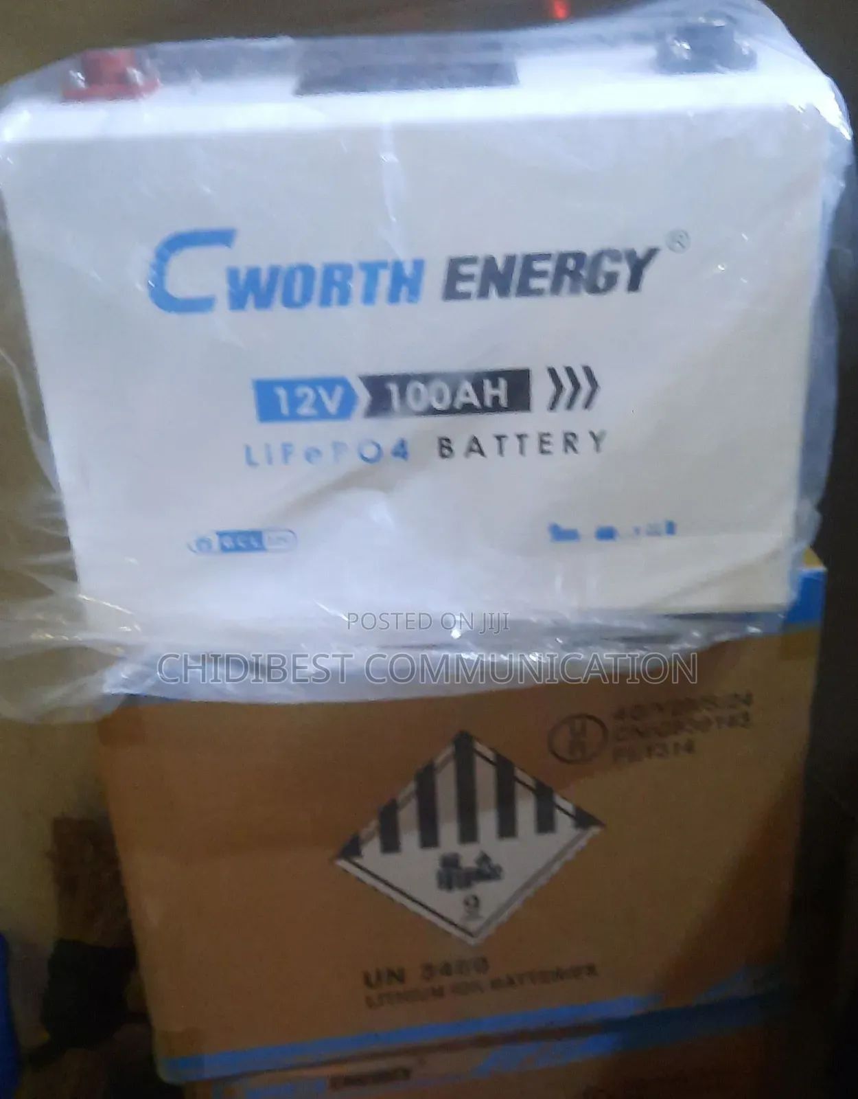 100ah 12v Cworht Solar Lithium Ion Battery Is Available