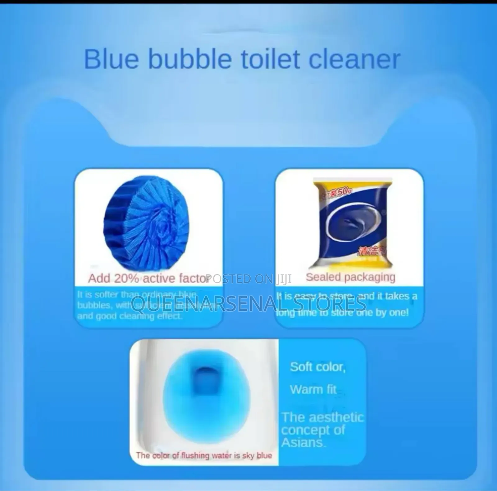 10pcs Toilet Bowl Cleaner