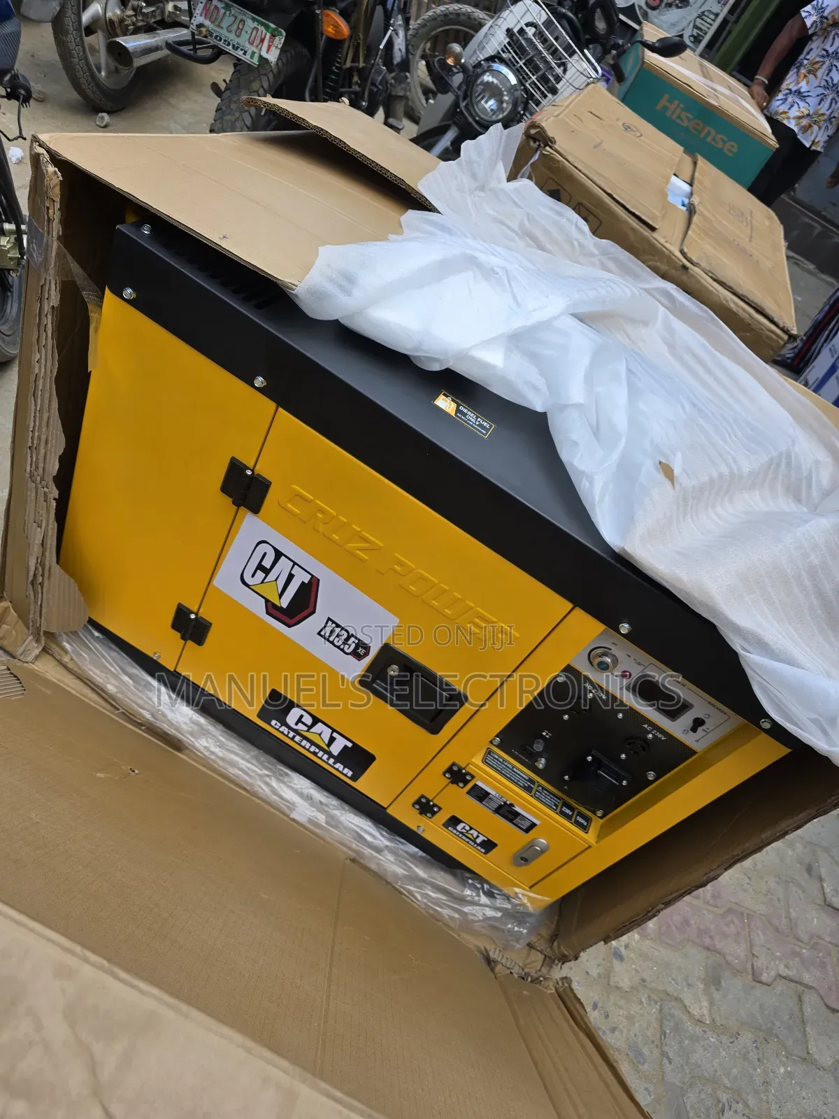 Let's Talk Business Cat 12.5kva Diesel Soundproof Gen 1year