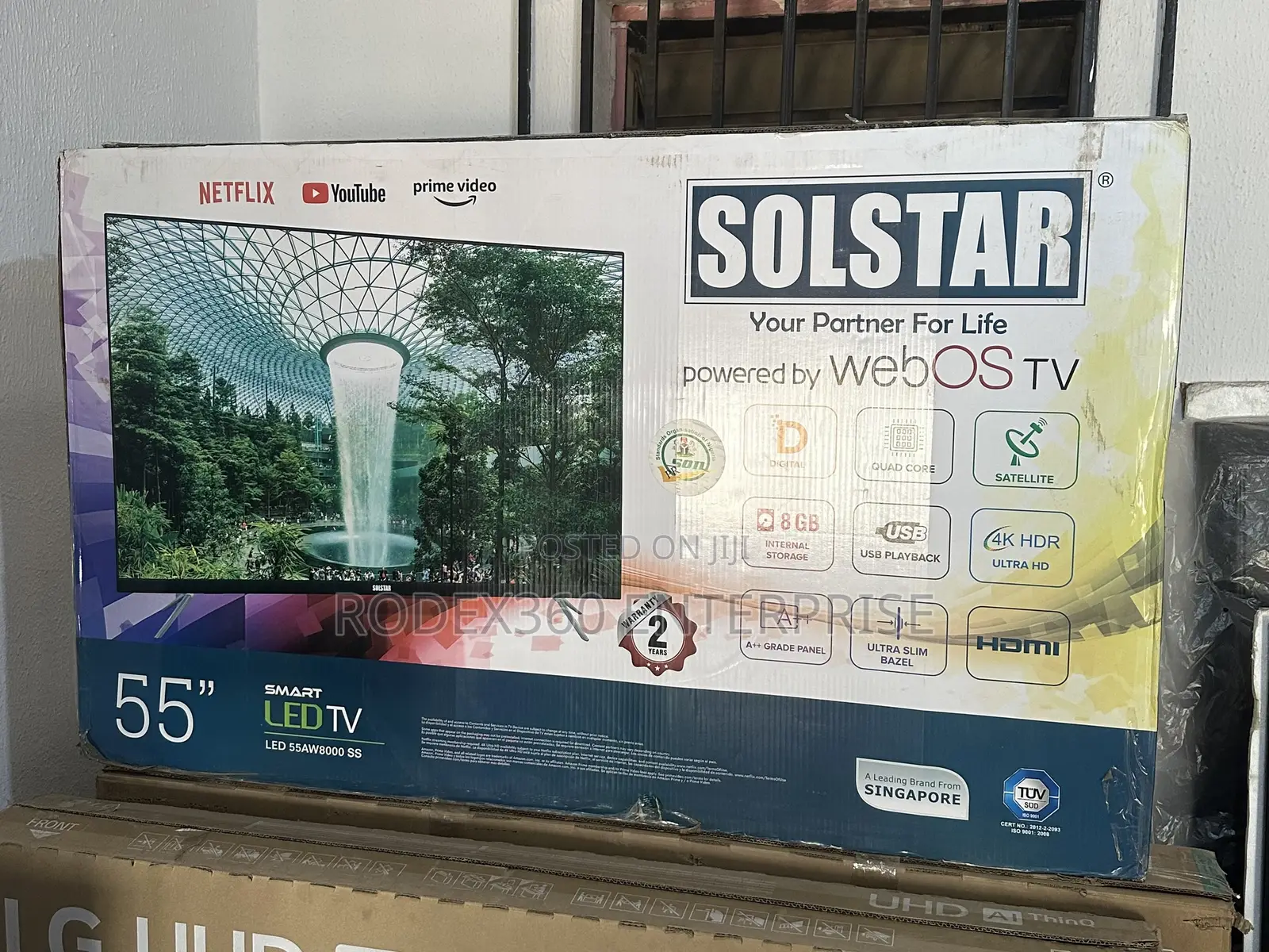55-inch Brand New Solstar Tv For Sale