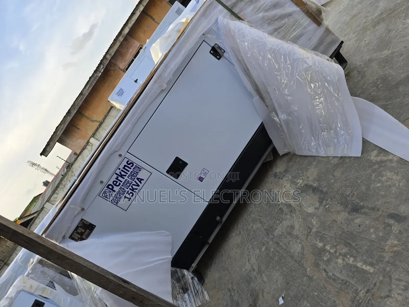 A Brand New Perkins Diesel Soundproof Gen 2years Wty