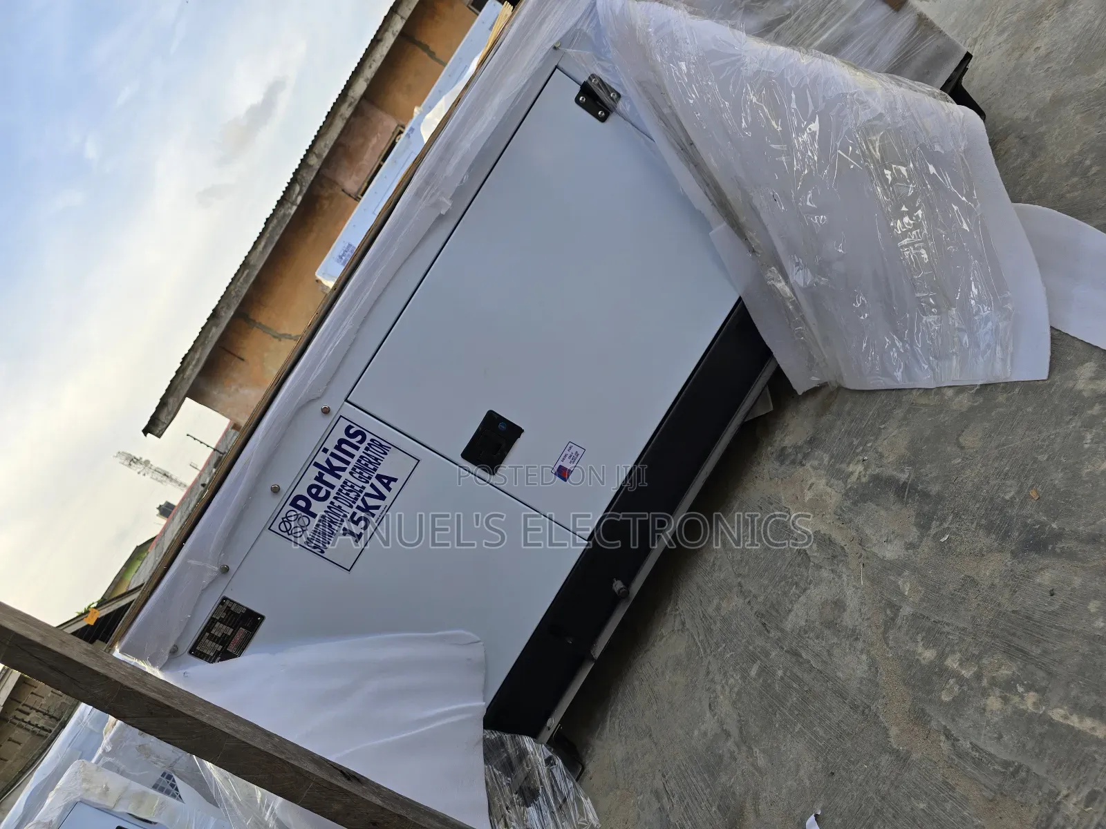 I Have Brand New 15kva Perkins Diesel Soundproof Gen 2years