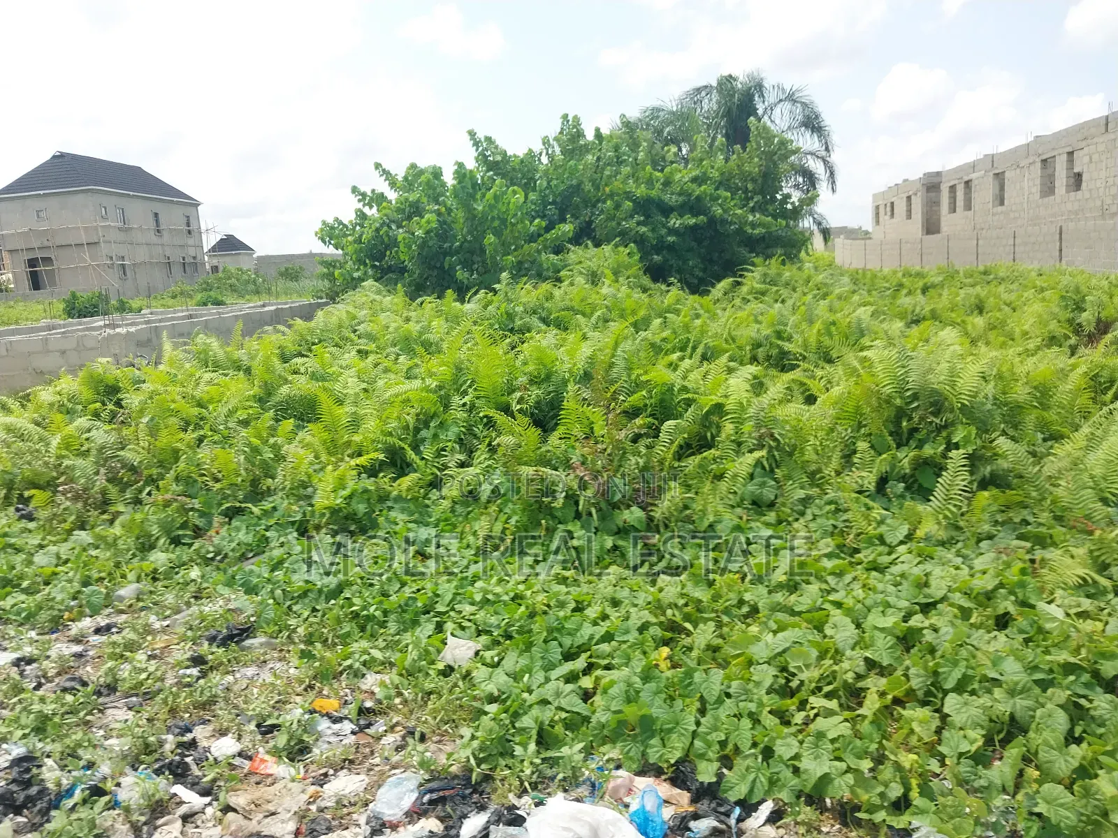 One Acre of Land Asese With Shops Facing Lagos Ibadan Way