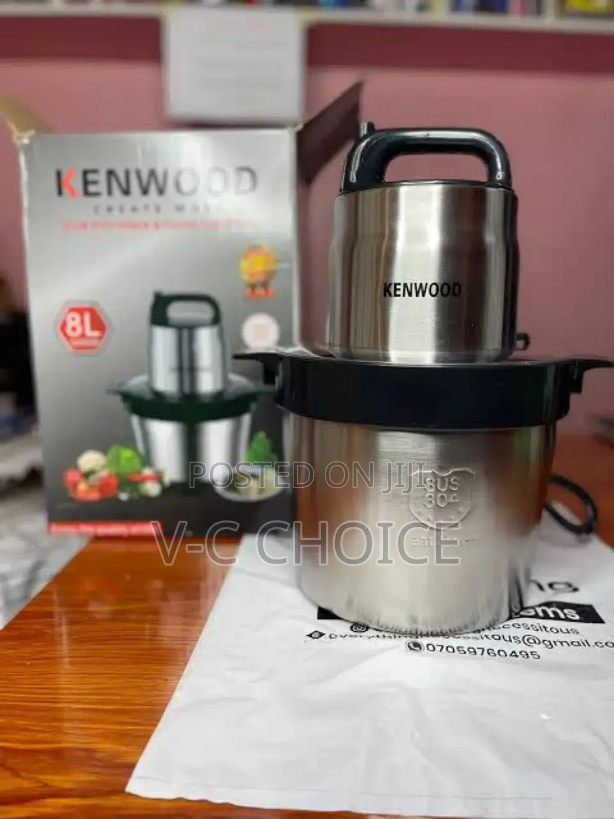 Kenwood Yam Pounder And Food Chopper  8liters 3200watts