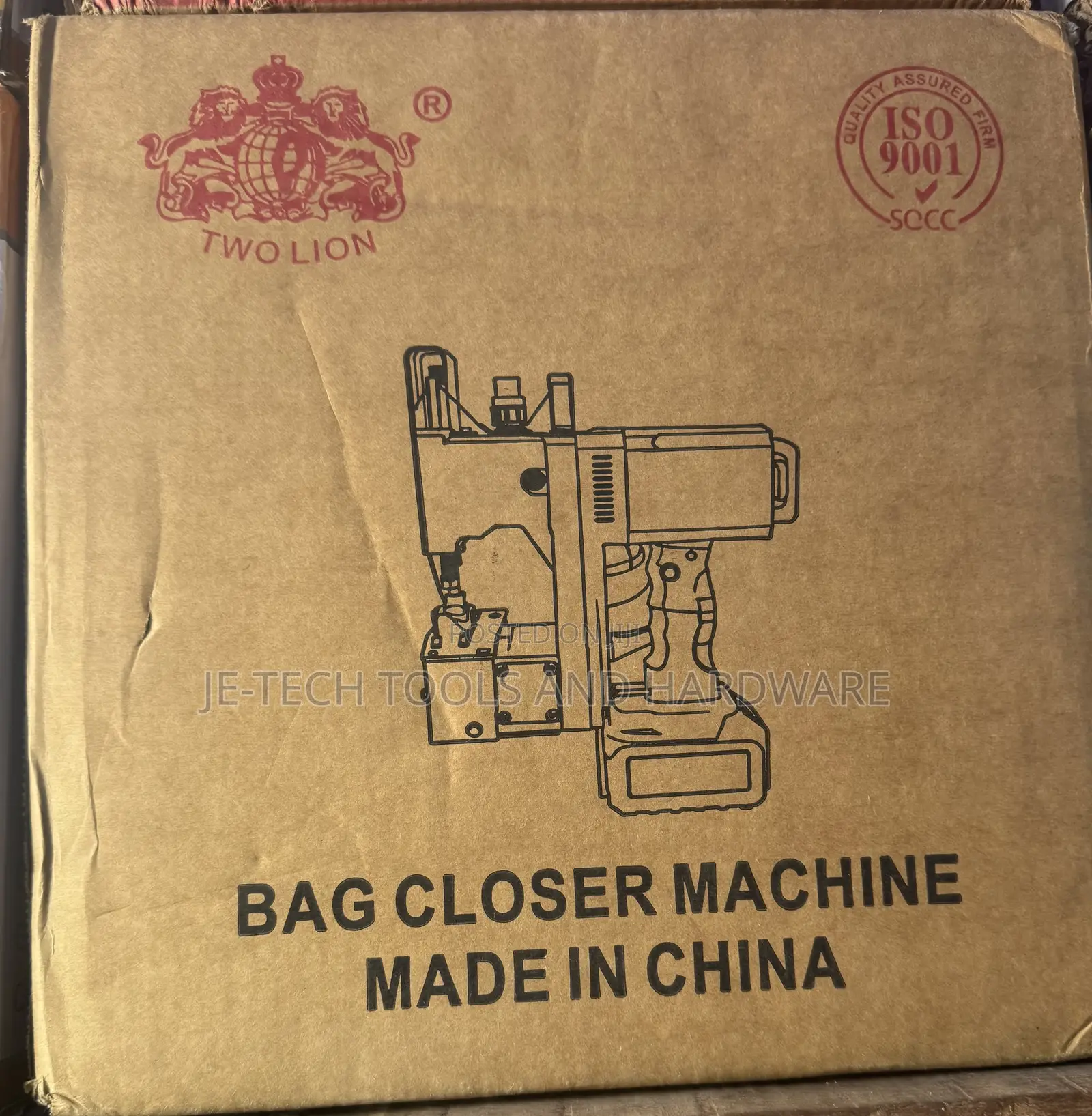 Two Lion Brand Cordless Bag Closer Machine
