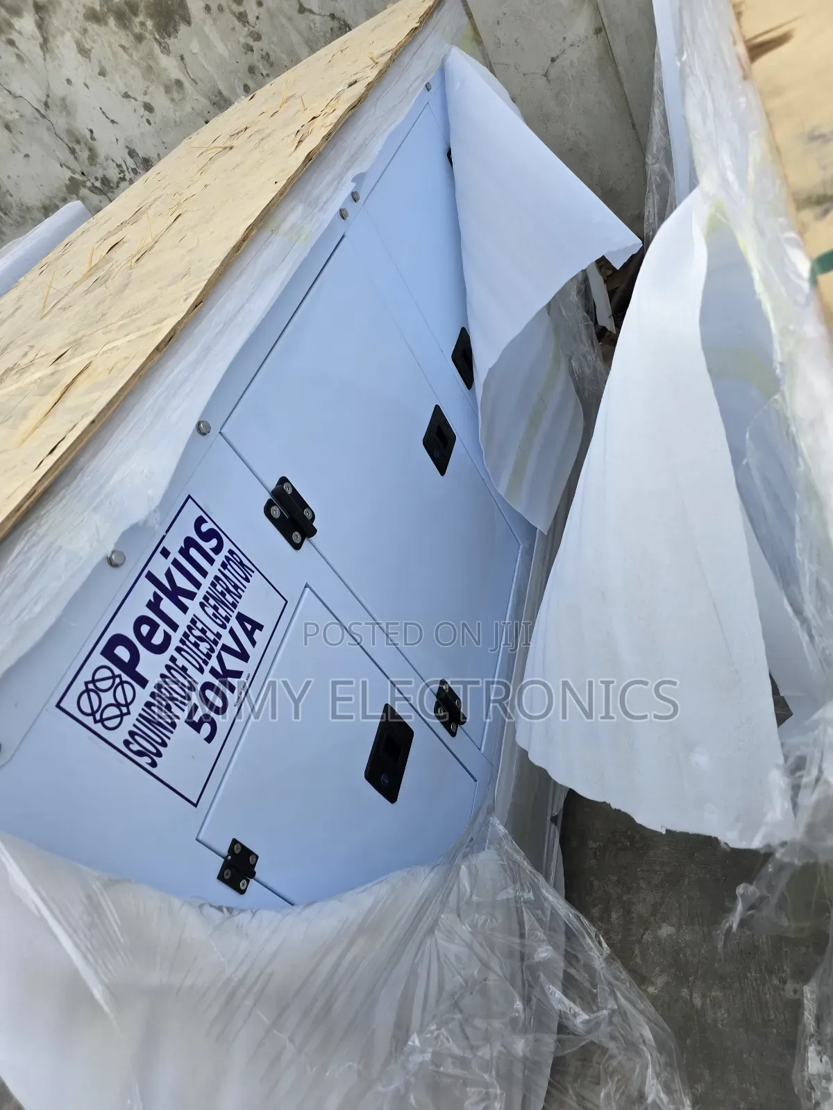 Sp50kva Perkins Diesel Soundproof Gen 2years Wty