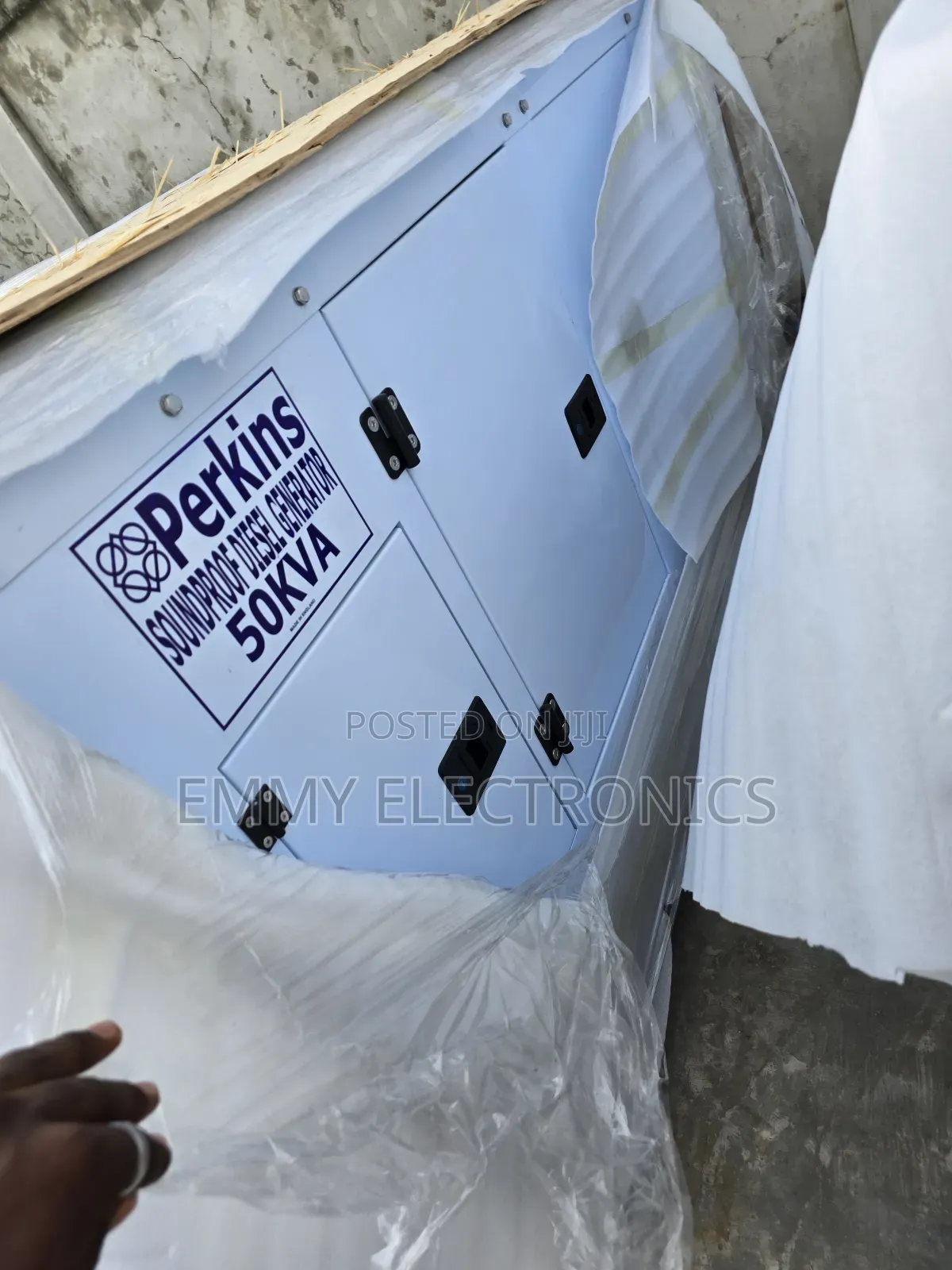 Brand New Perkins Diesel Soundproof Gen Sp50kva 2years Wy