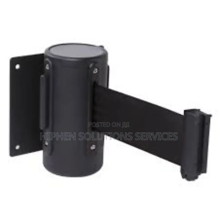 High-traffic Areas Wall Mount Belt Barrier