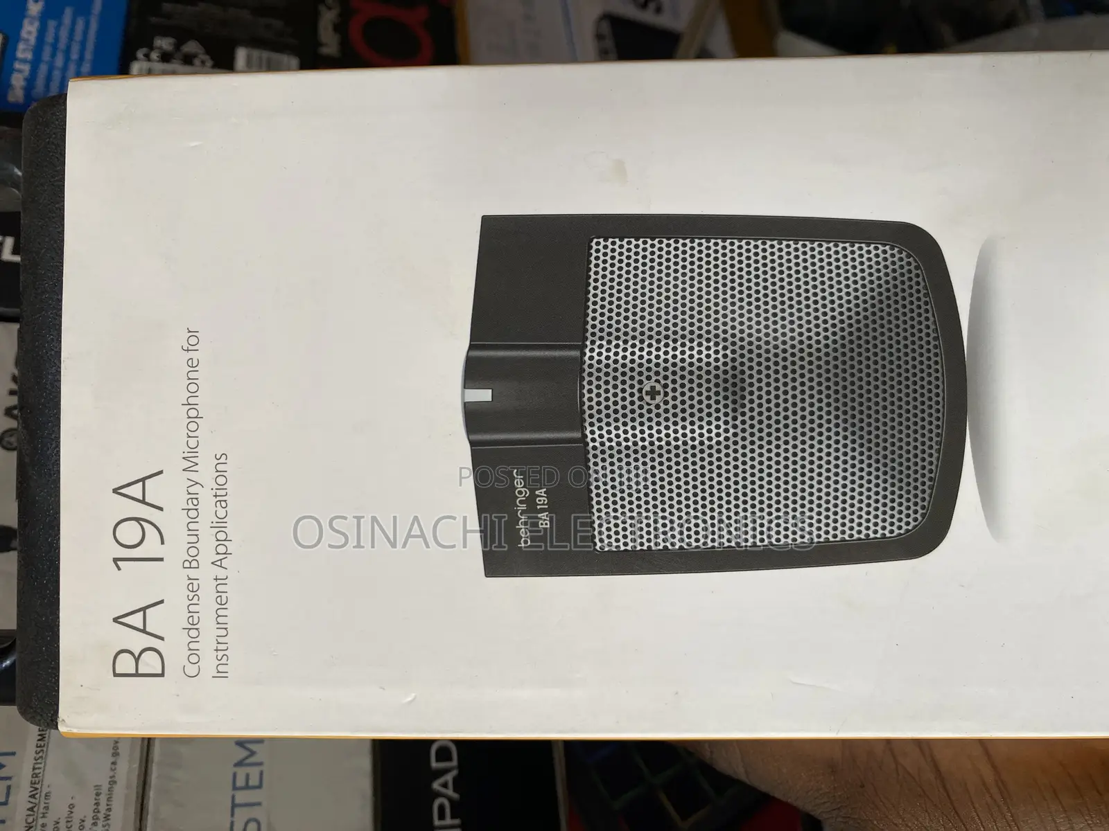 Boundary Microphone Ba 19a