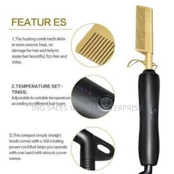 Hot Comb for Straightening - 42w